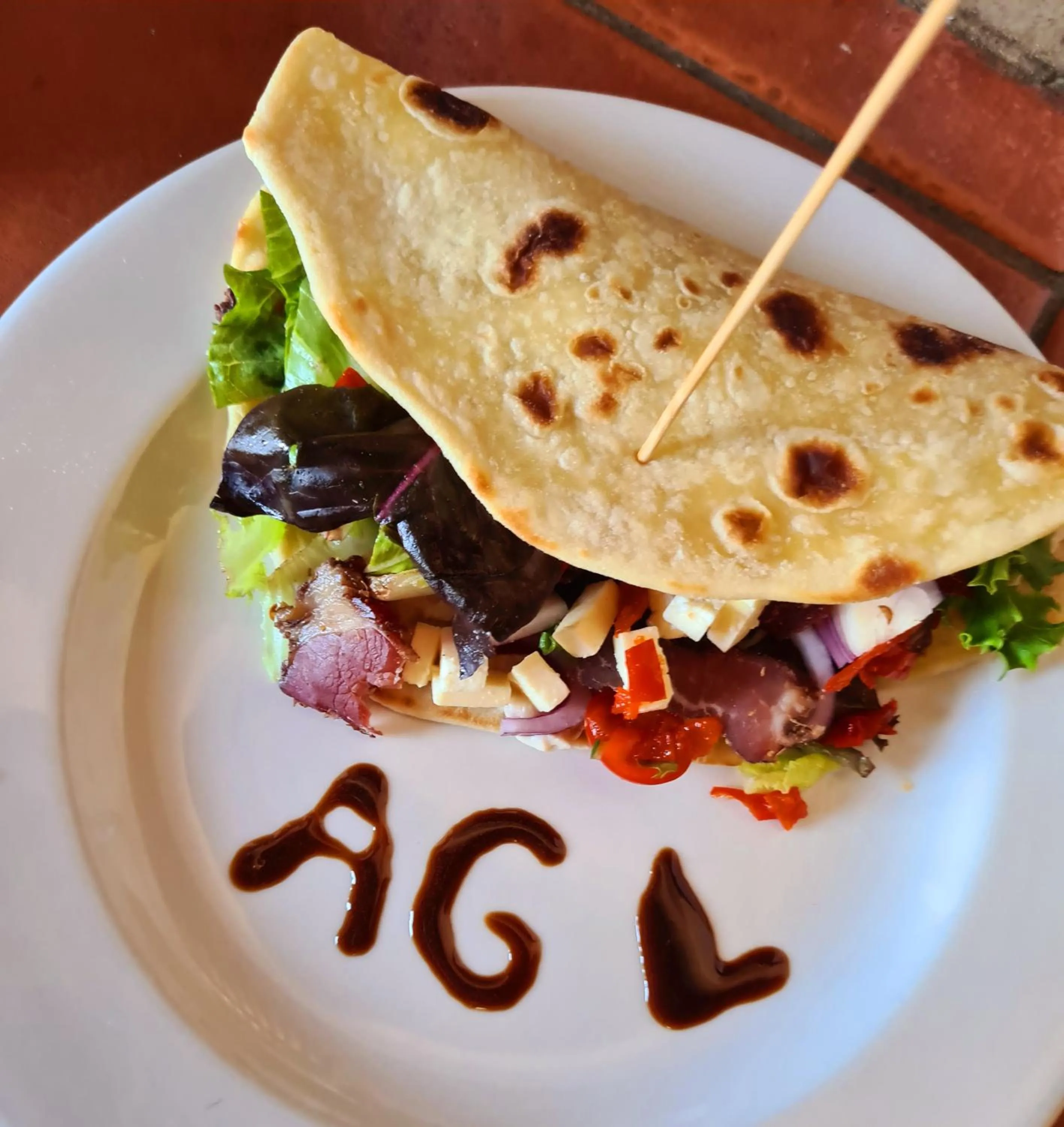 Food in African Game Lodge