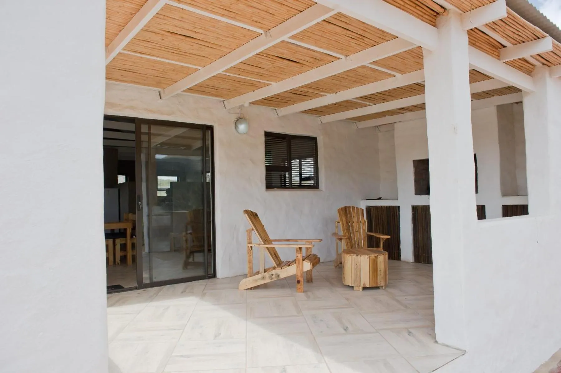 Balcony/Terrace in African Game Lodge