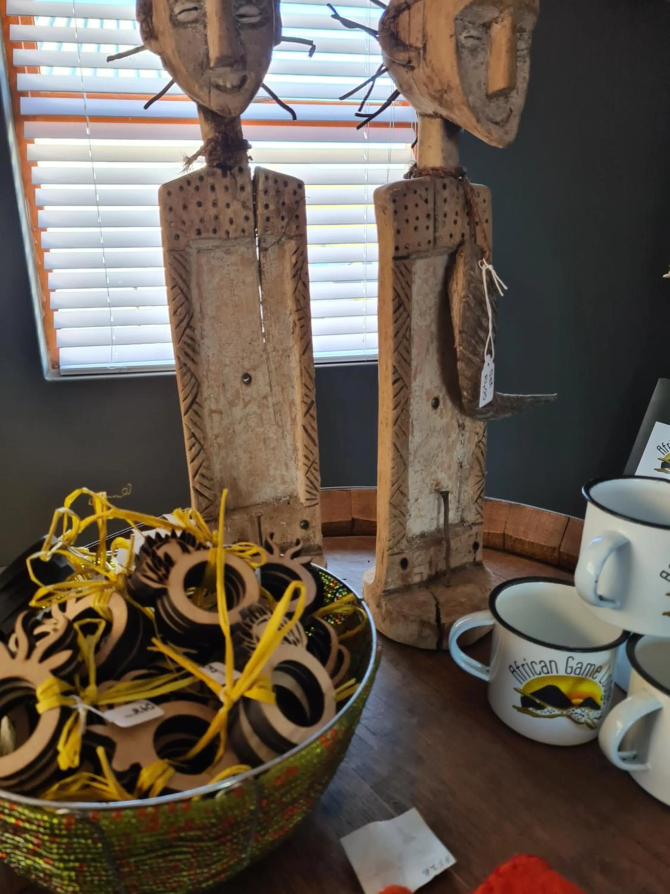 Shopping Area in African Game Lodge