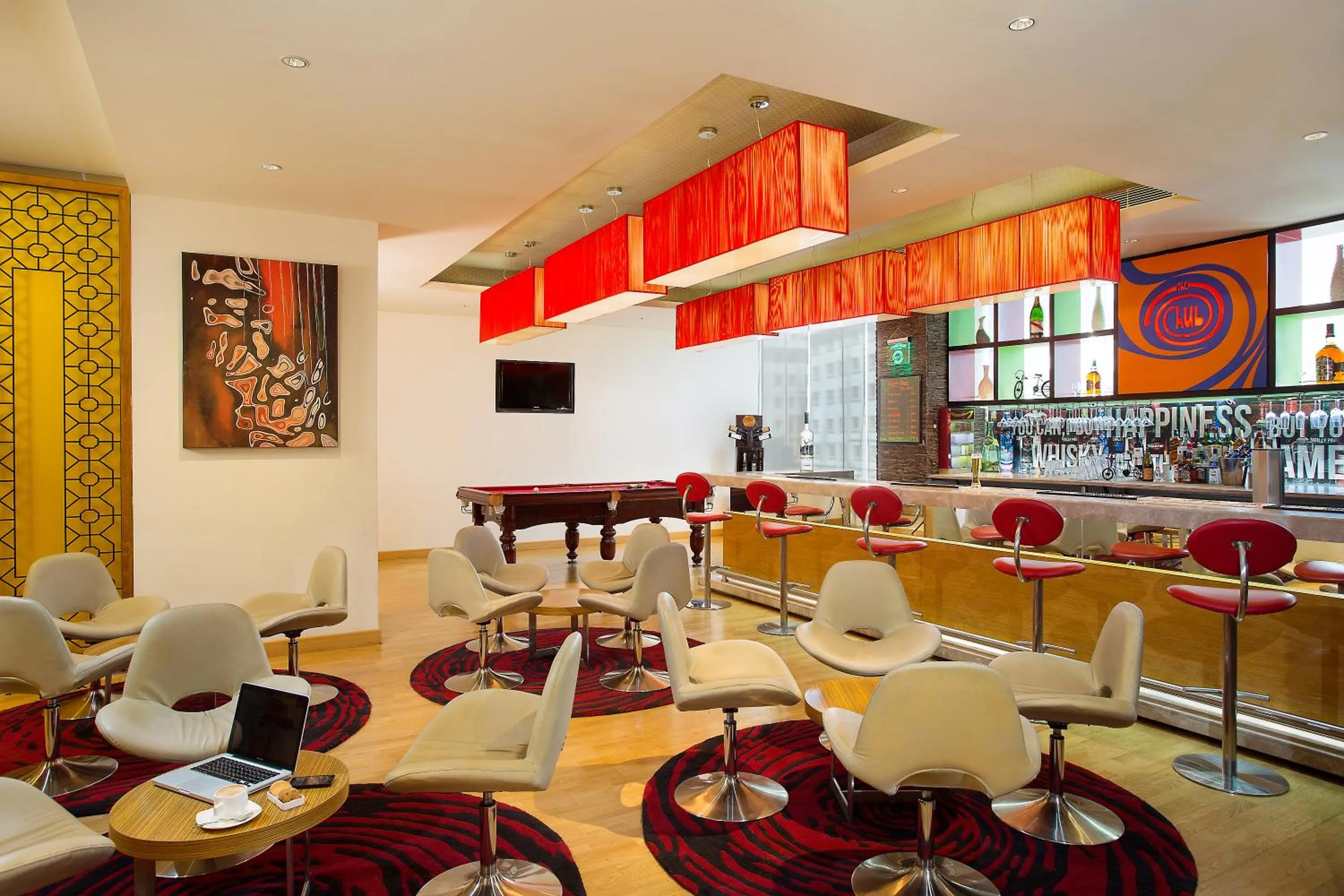 Lounge or bar in ibis Bengaluru Hosur Road - An Accor Brand