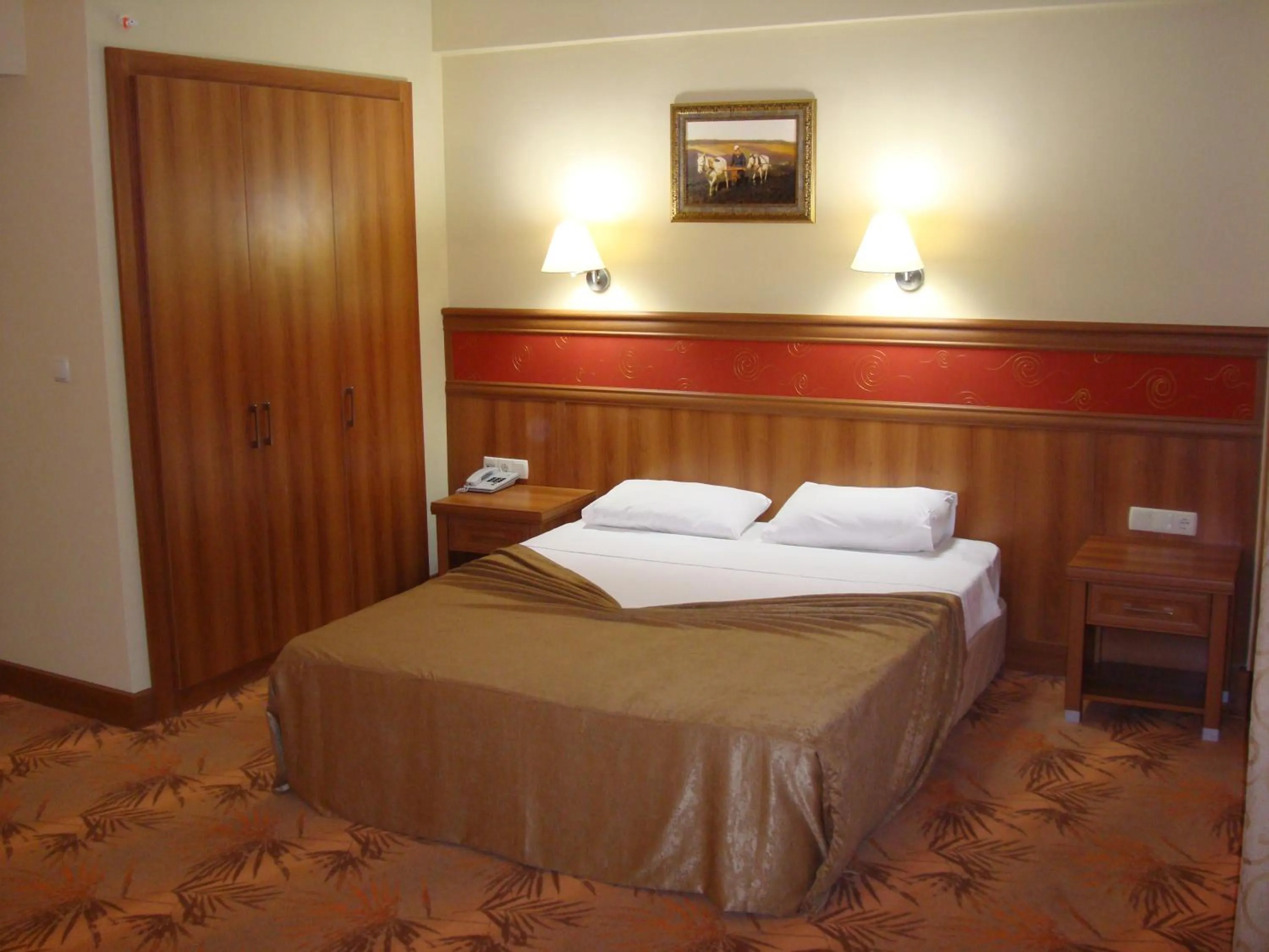 Bed in Green Nature Resort and Spa