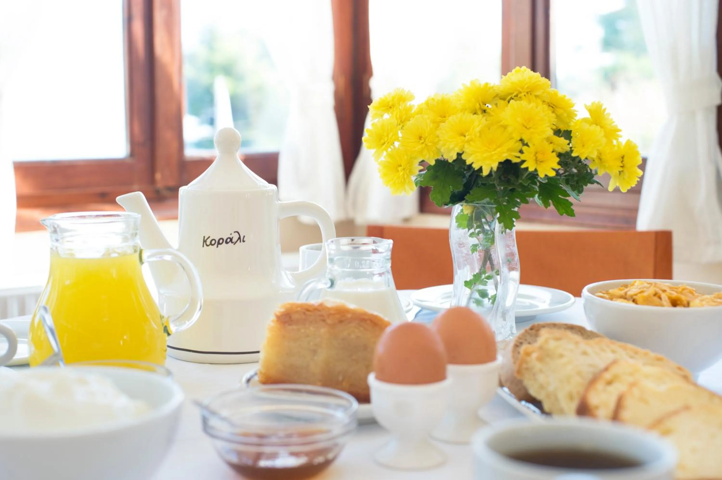 Breakfast in Corali Hotel