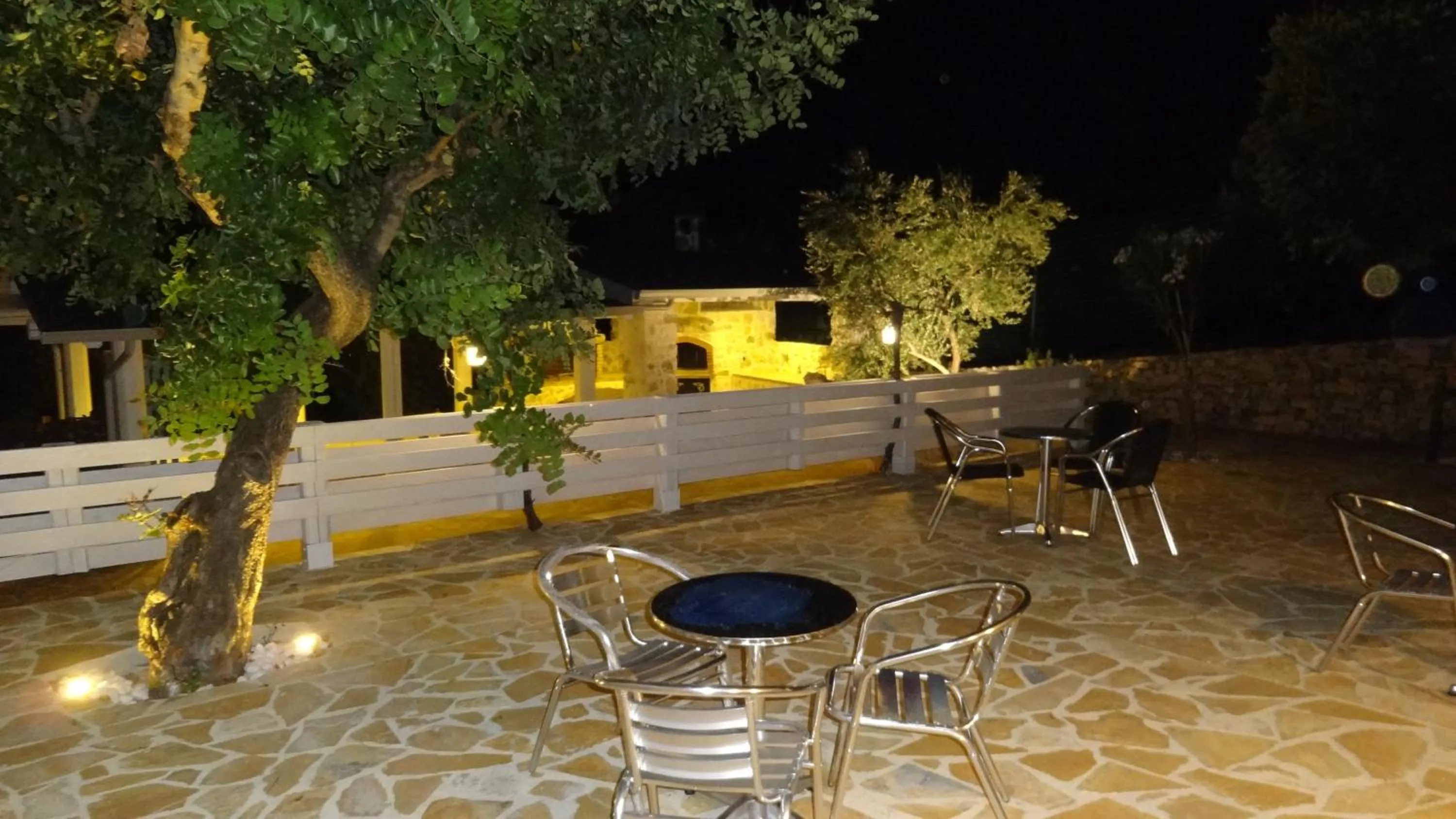 Patio in Bed and Breakfast La Casetta