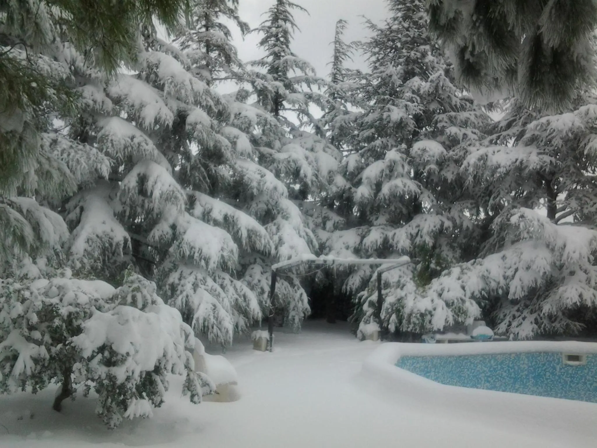 Winter in Bed and Breakfast La Casetta