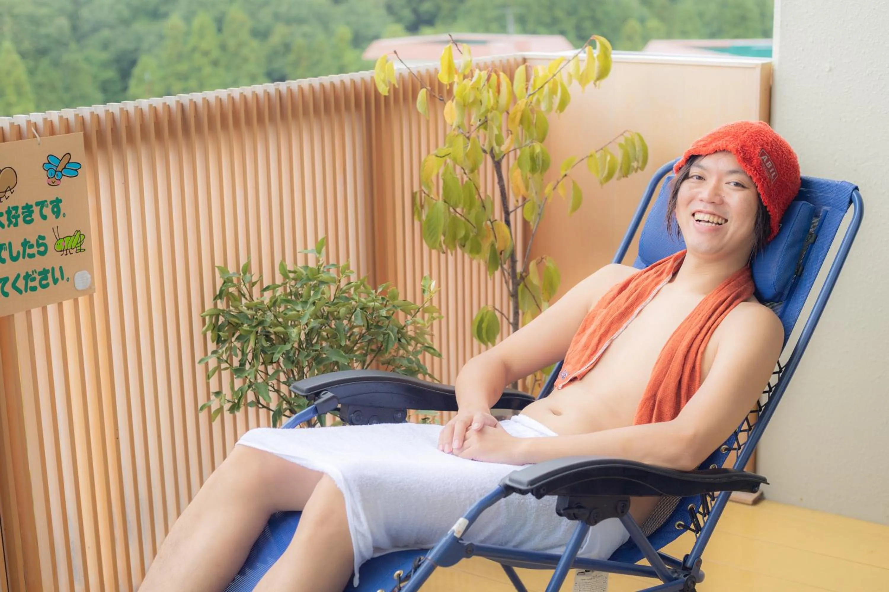 Sauna in Hotel Oyanagi