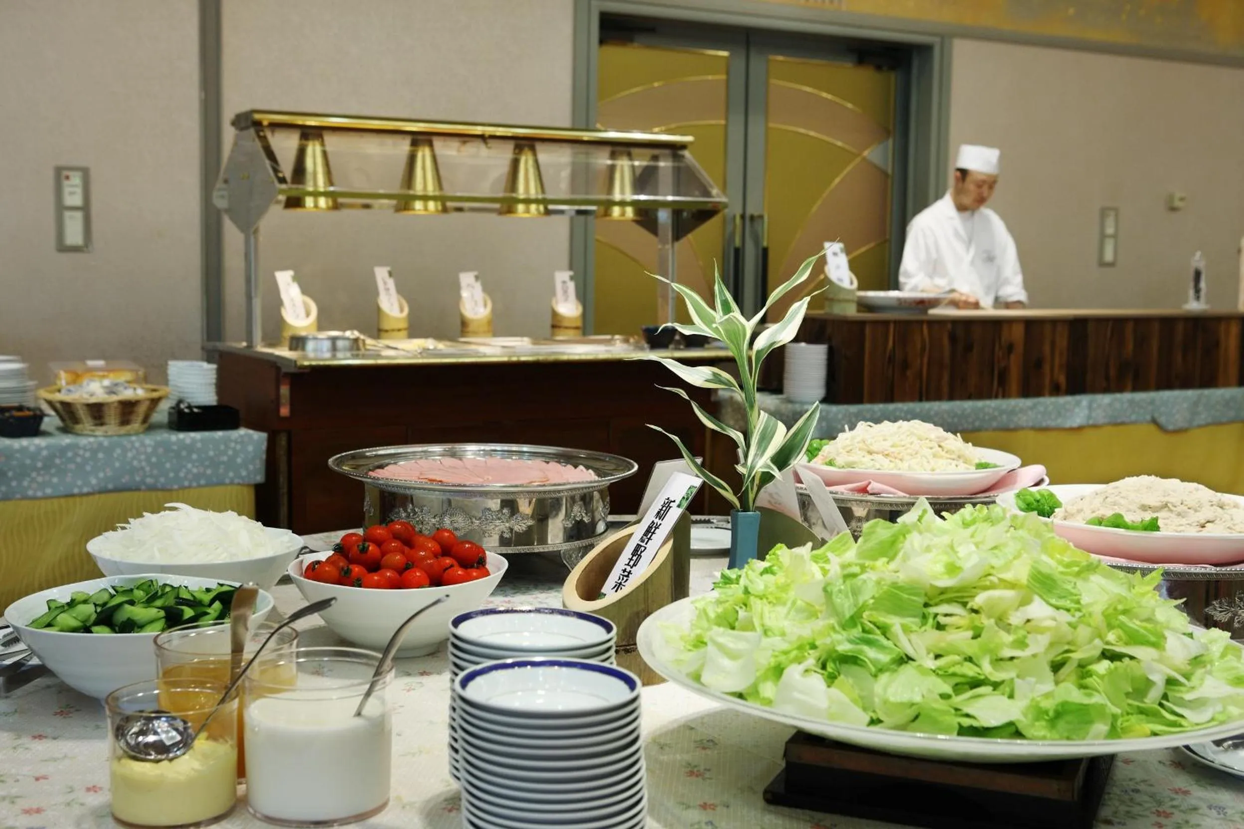 Breakfast in Hotel Oyanagi