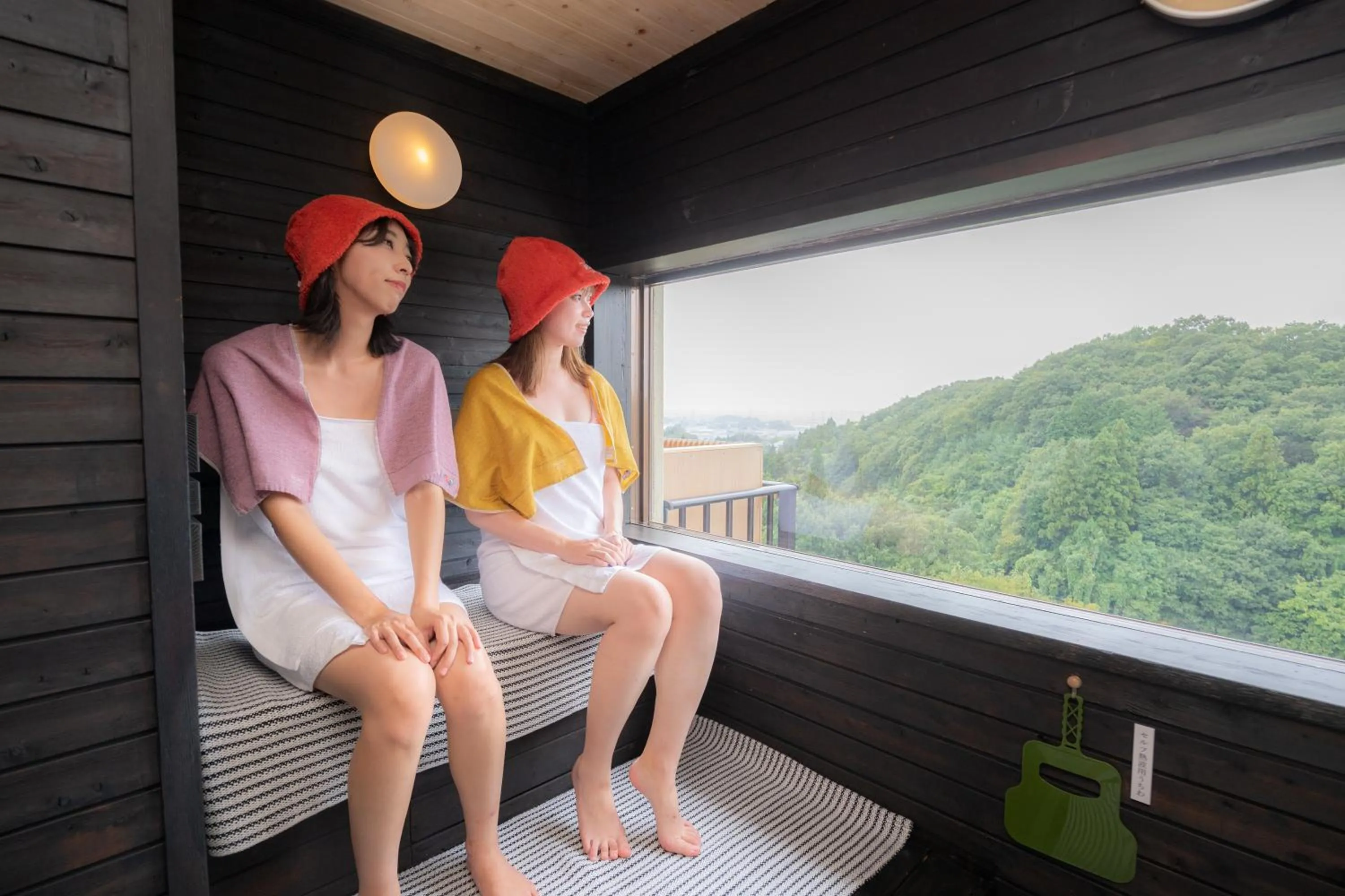 Sauna in Hotel Oyanagi