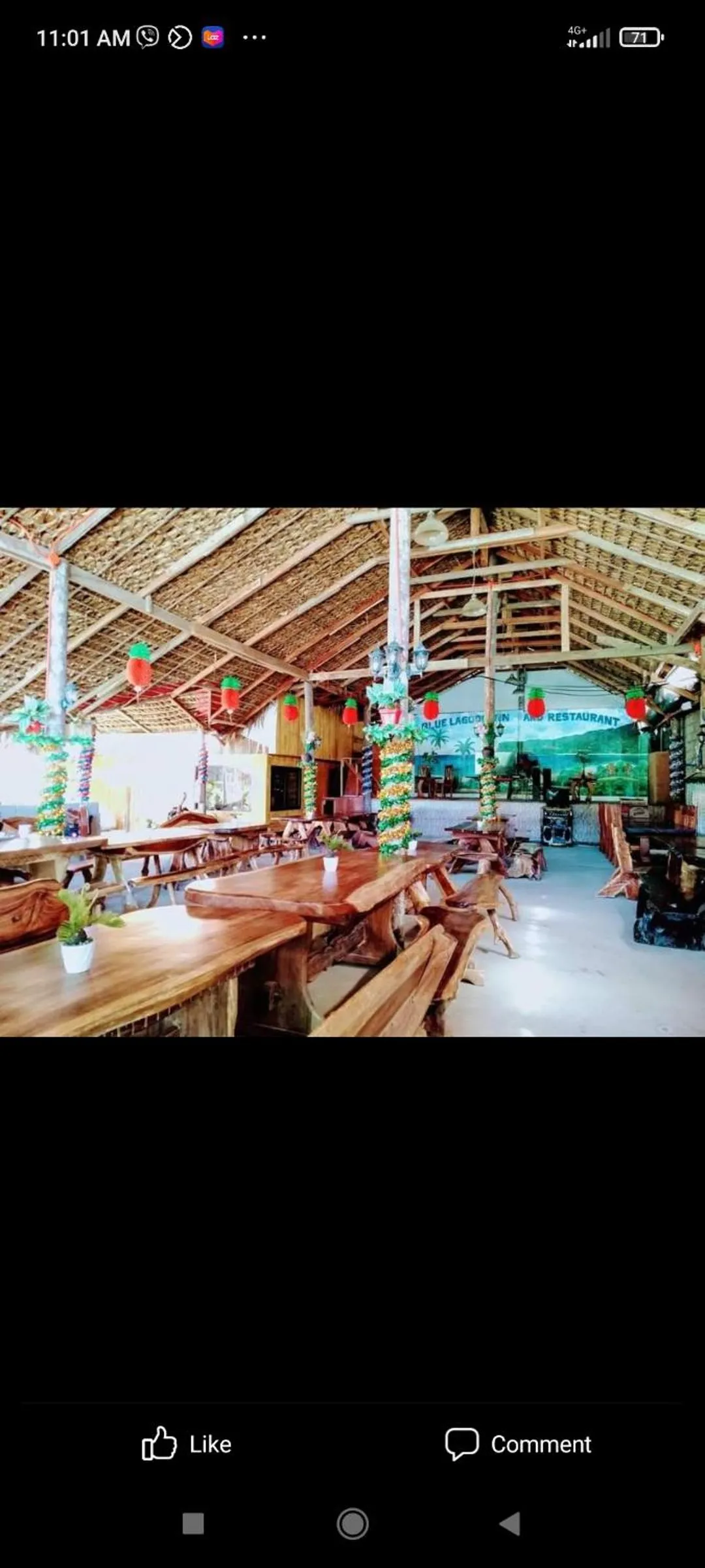 Restaurant/places to eat in Blue Lagoon Inn and Restaurant, Pagudpud