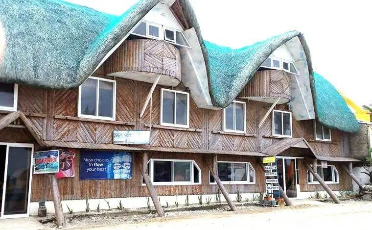 Property building in Blue Lagoon Inn and Restaurant, Pagudpud