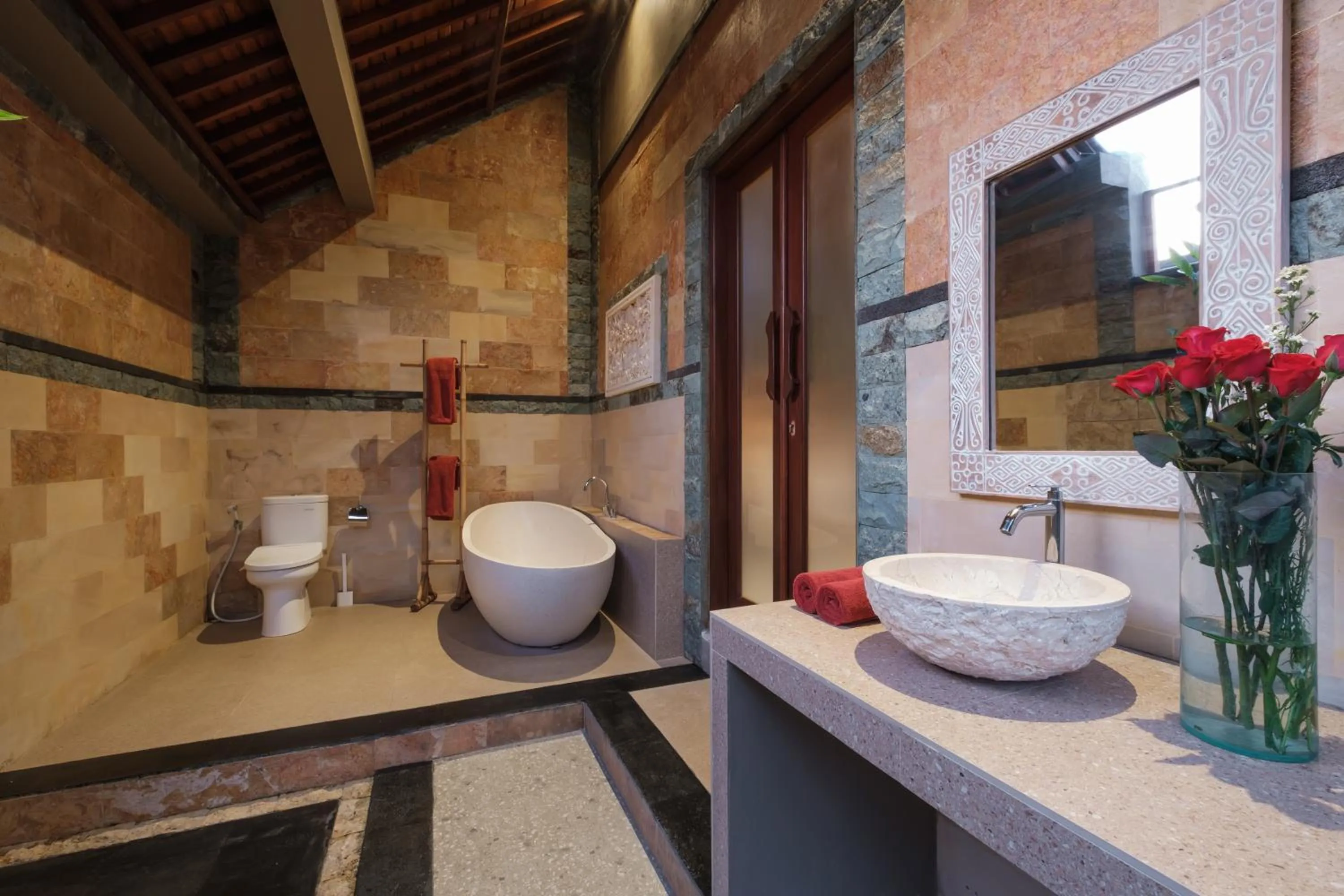 Bathroom in Uma Galih Ubud Villa