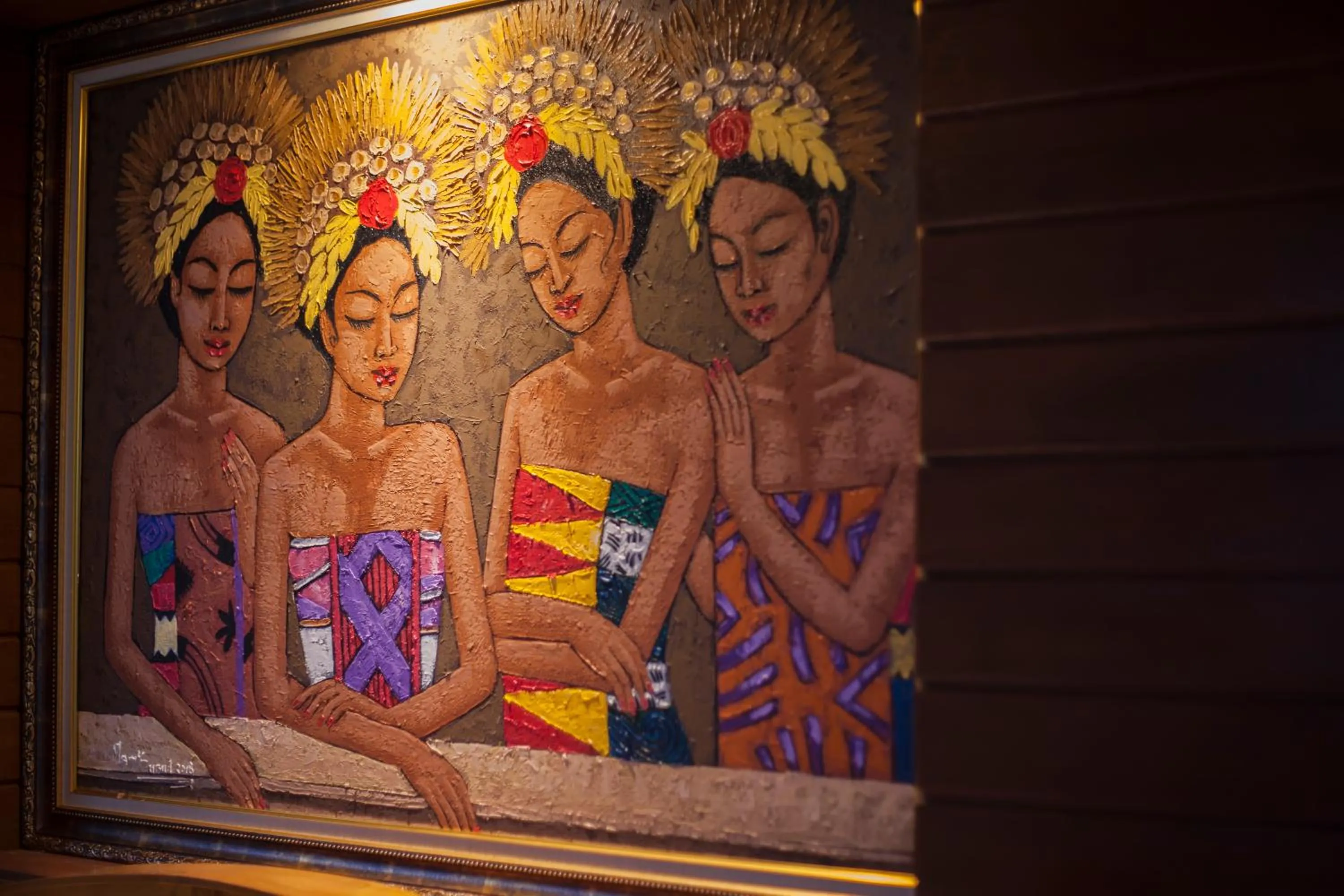 Decorative detail in Uma Galih Ubud Villa