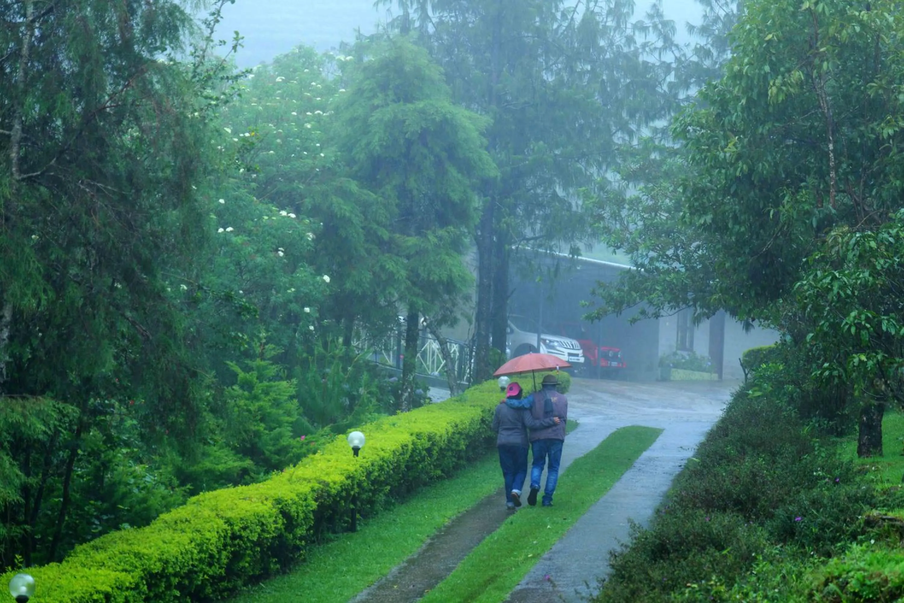 People in Camelot Resort