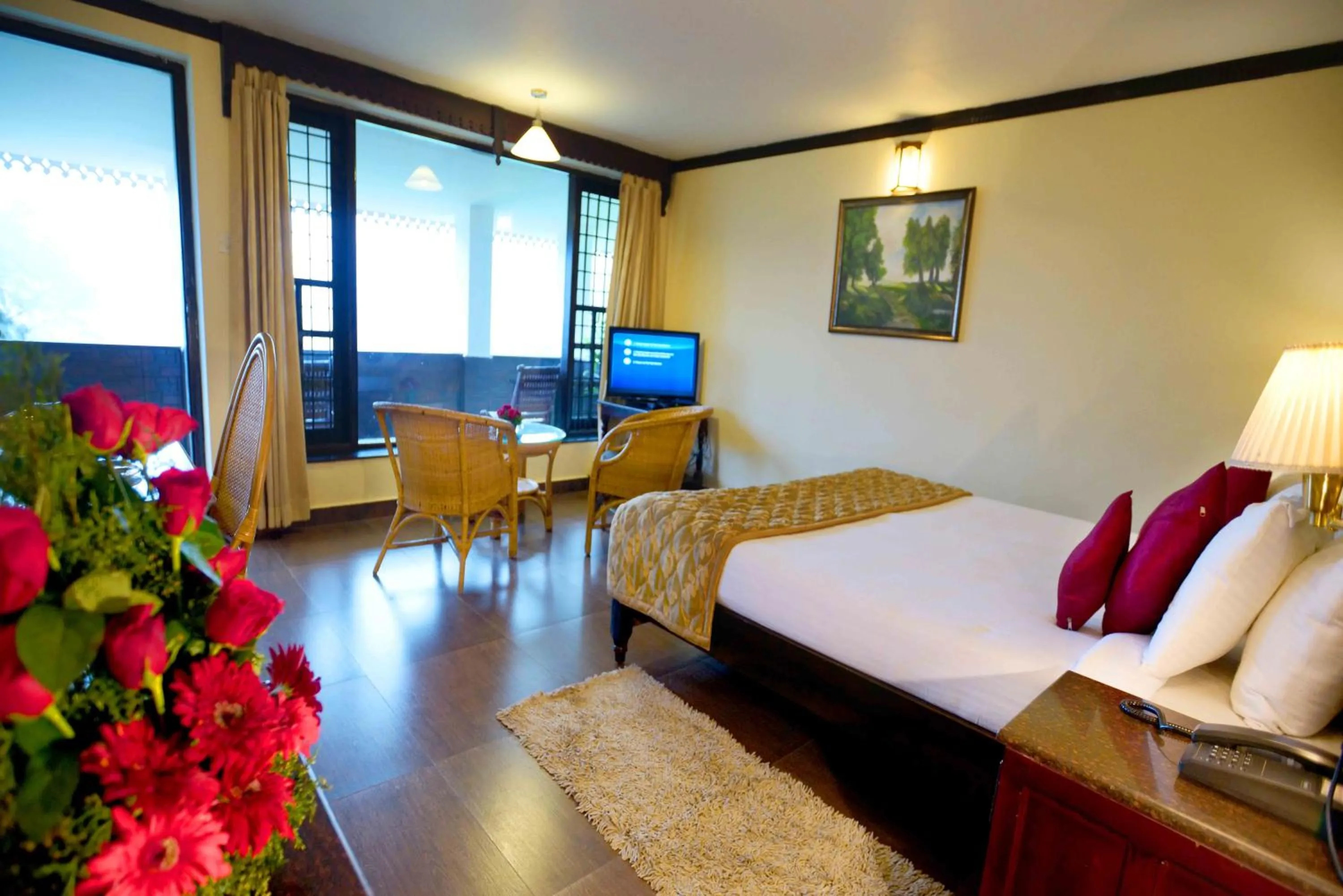 Bed in Camelot Resort