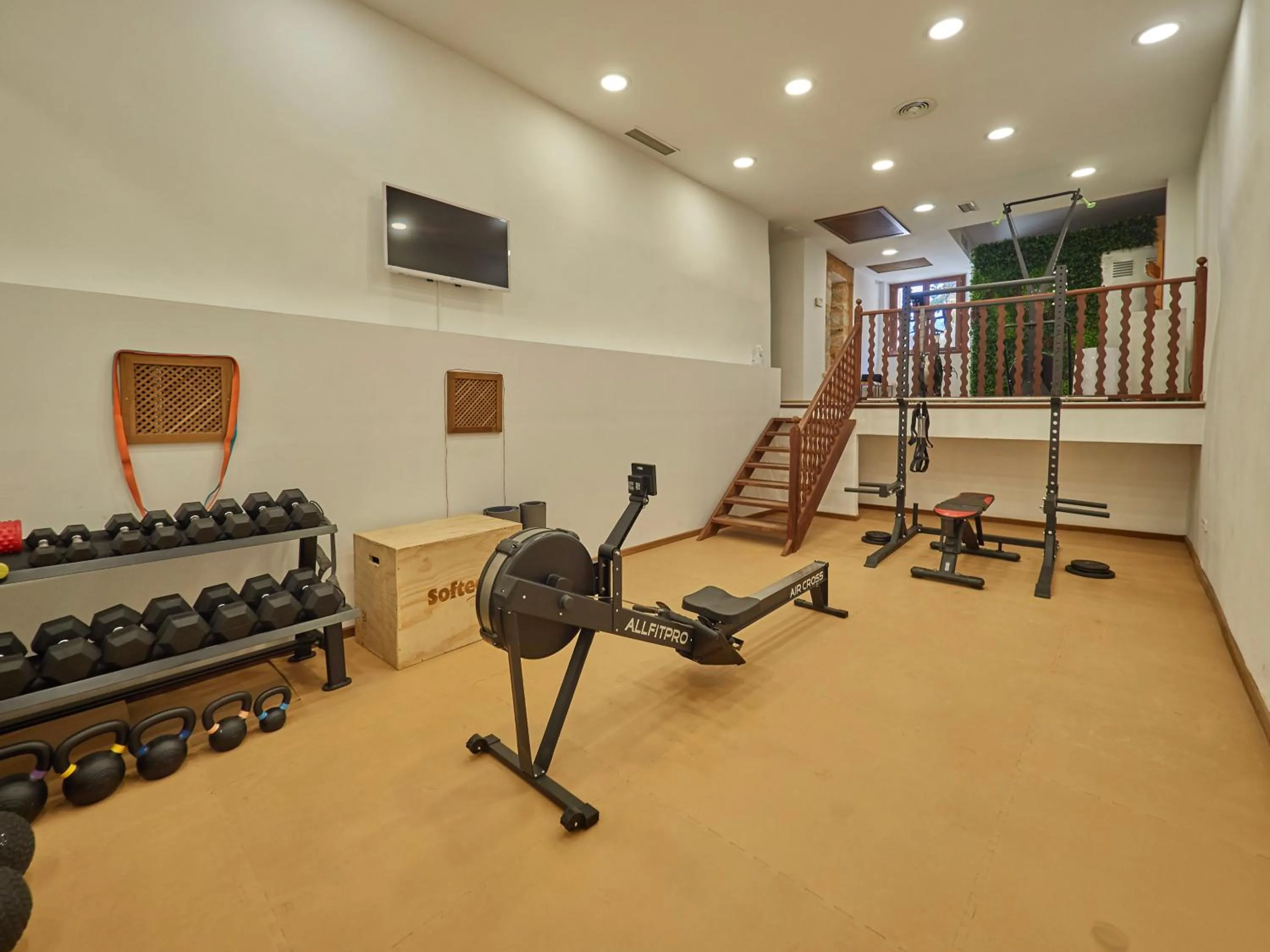 Fitness centre/facilities in Hotel Ca'l Bisbe