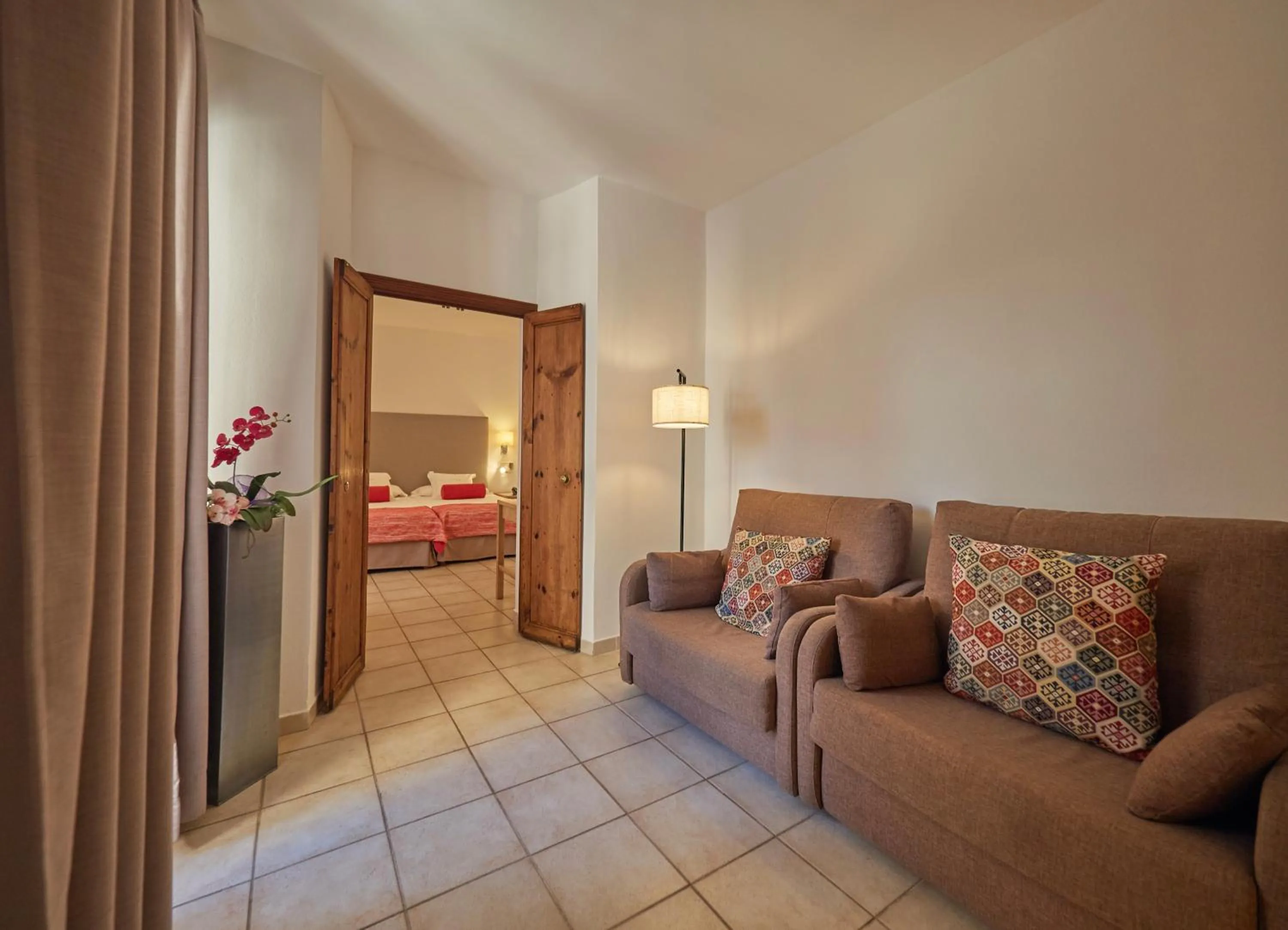 Bed in Hotel Ca'l Bisbe