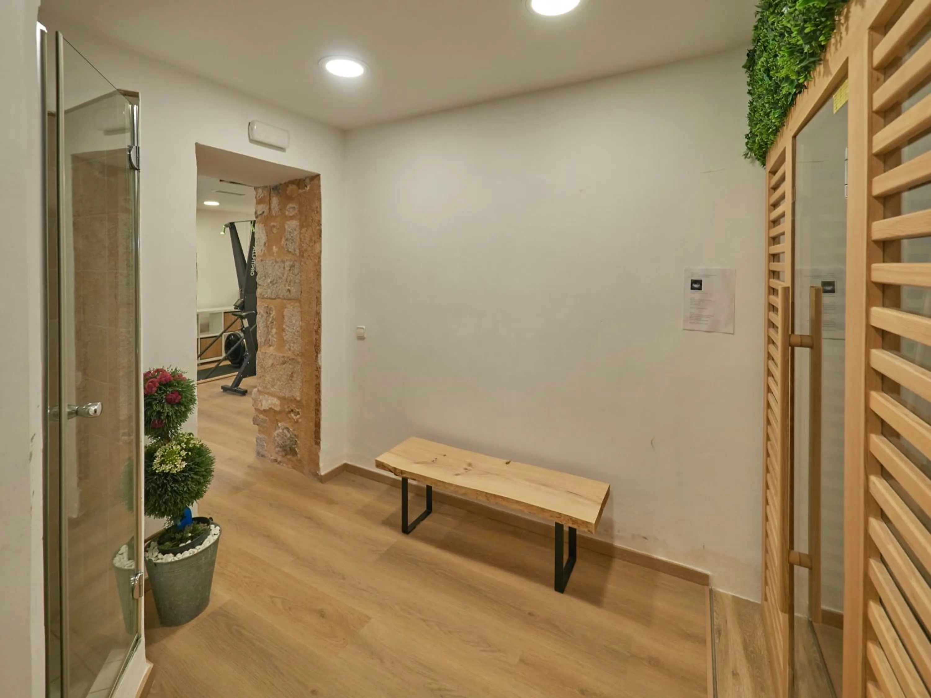 Fitness centre/facilities in Hotel Ca'l Bisbe