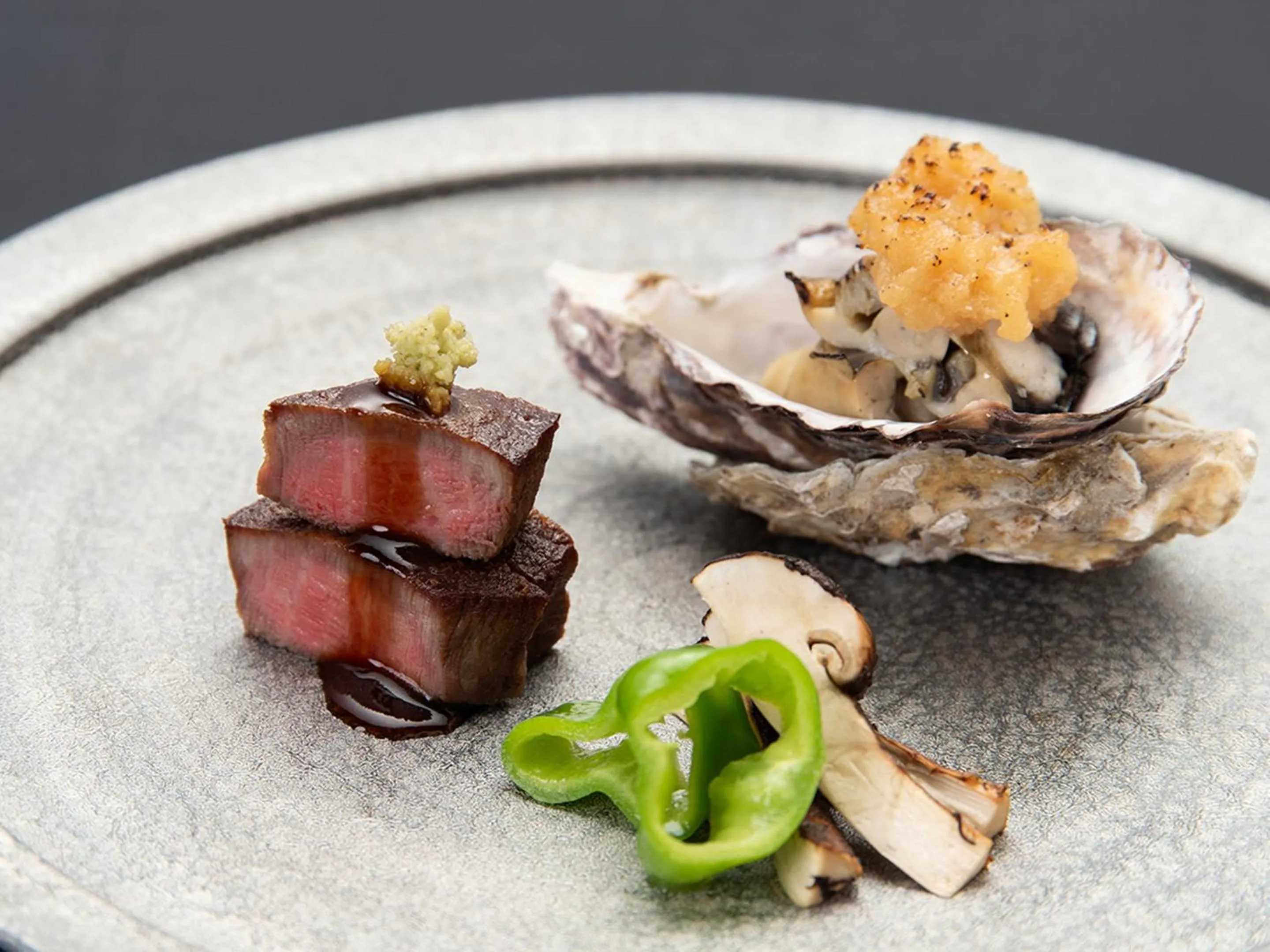 Food close-up in Auberge Yusura