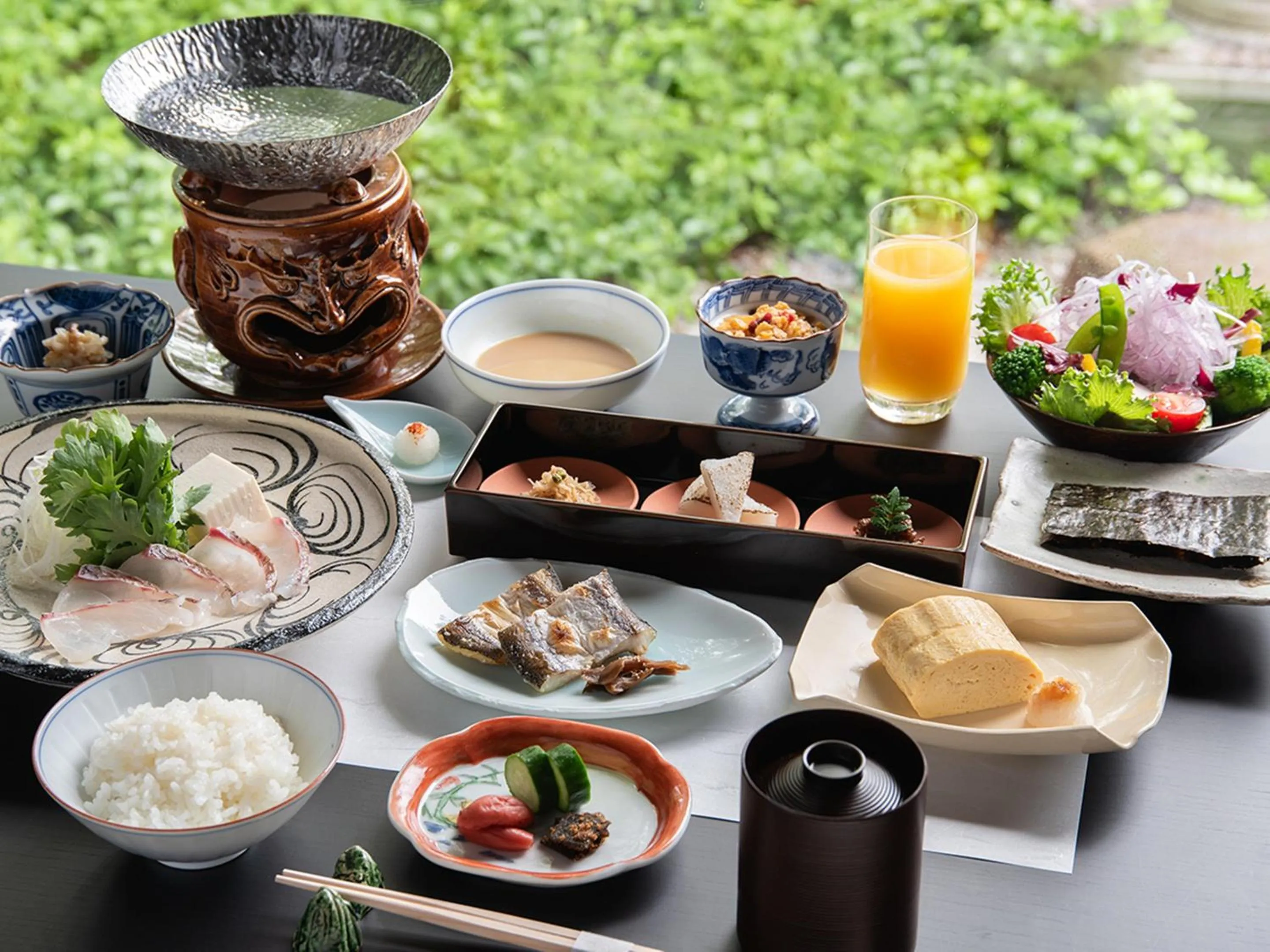 Food in Auberge Yusura