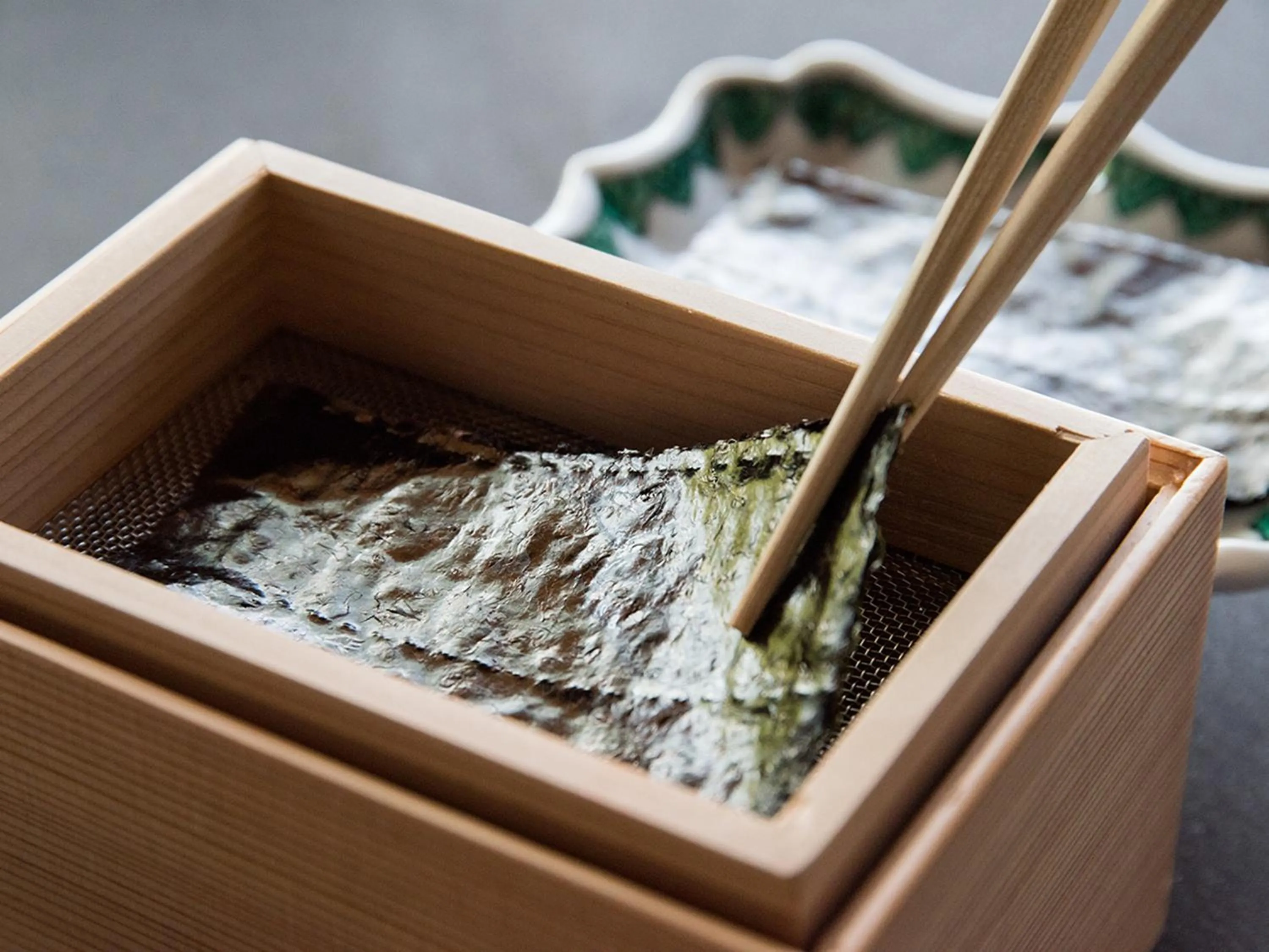 Asian breakfast in Auberge Yusura