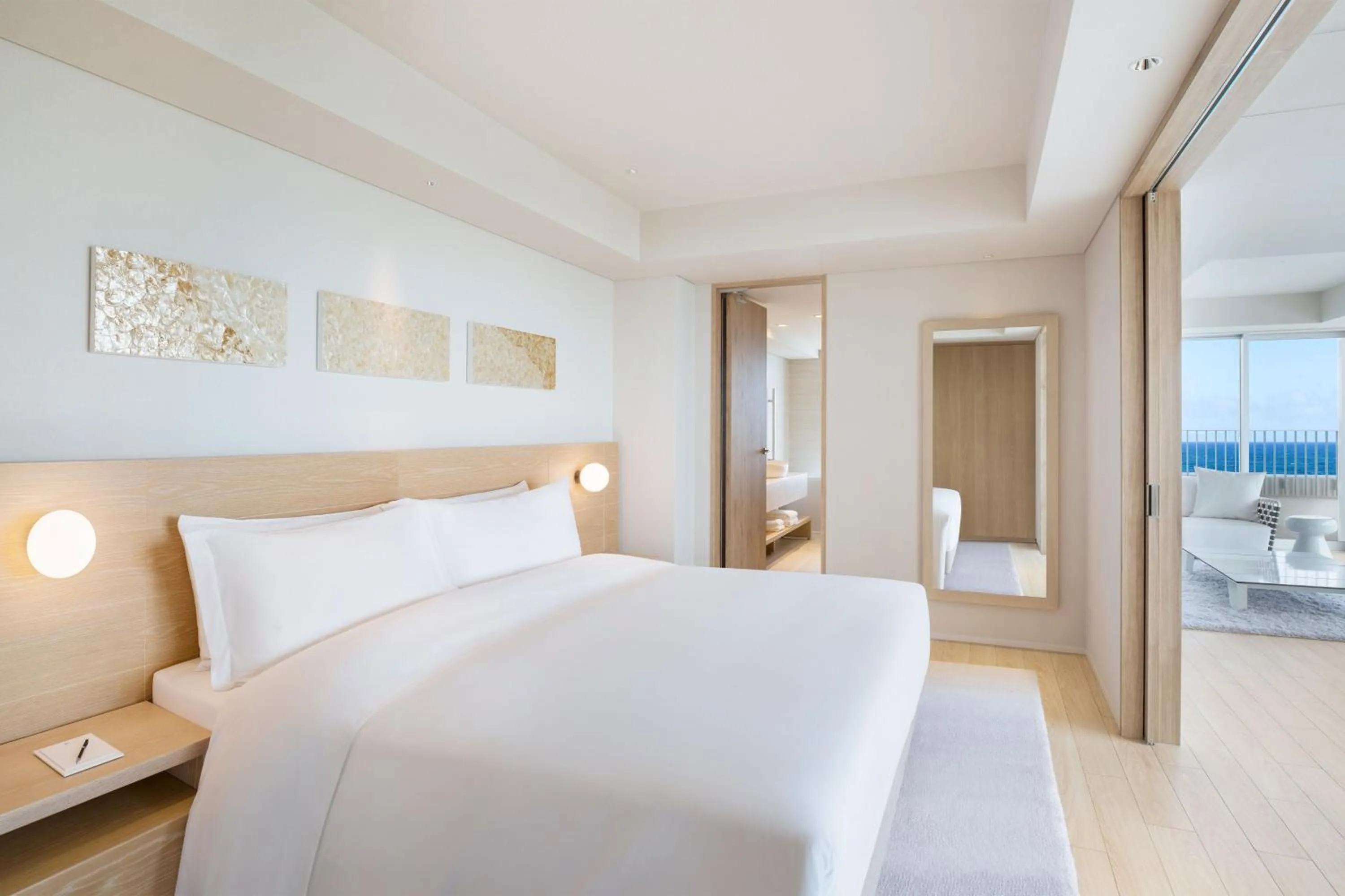 Photo of the whole room, Bed in IRAPH SUI, a Luxury Collection Hotel, Miyako Okinawa