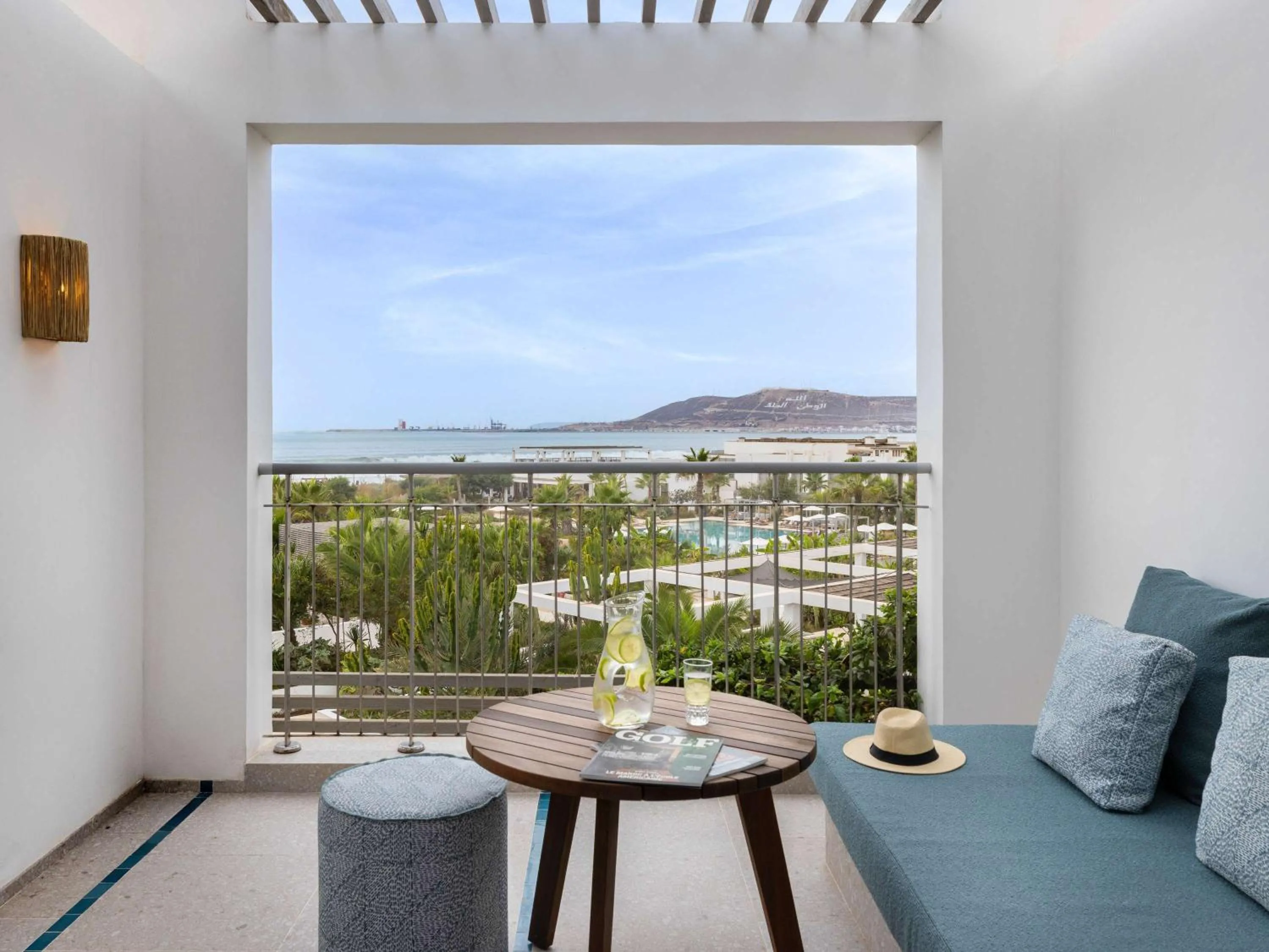 Superior Queen Room with Pool and Ocean View in Sofitel Agadir Thalassa Sea & Spa