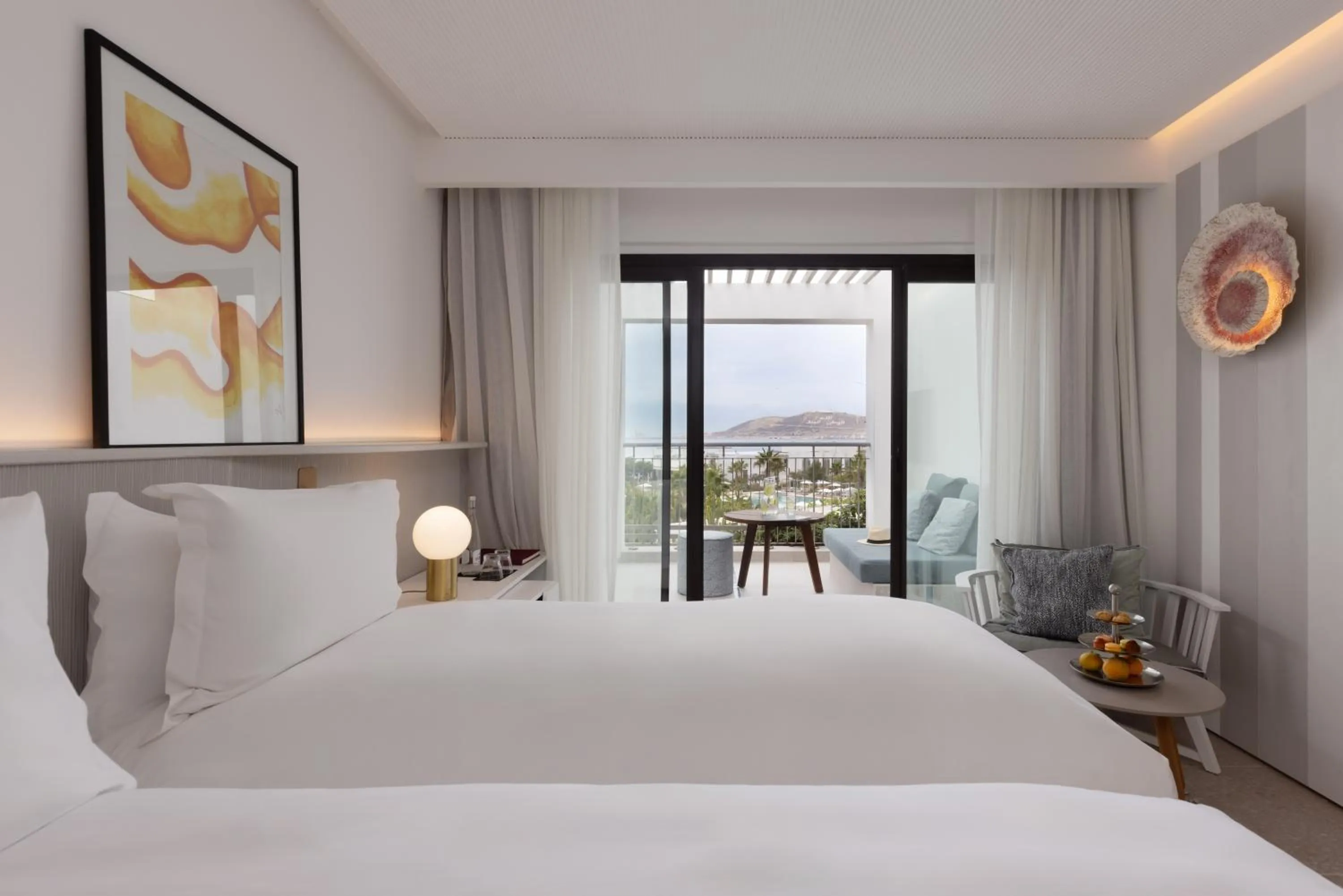 Bedroom, Bed in Sofitel Agadir Thalassa Sea & Spa