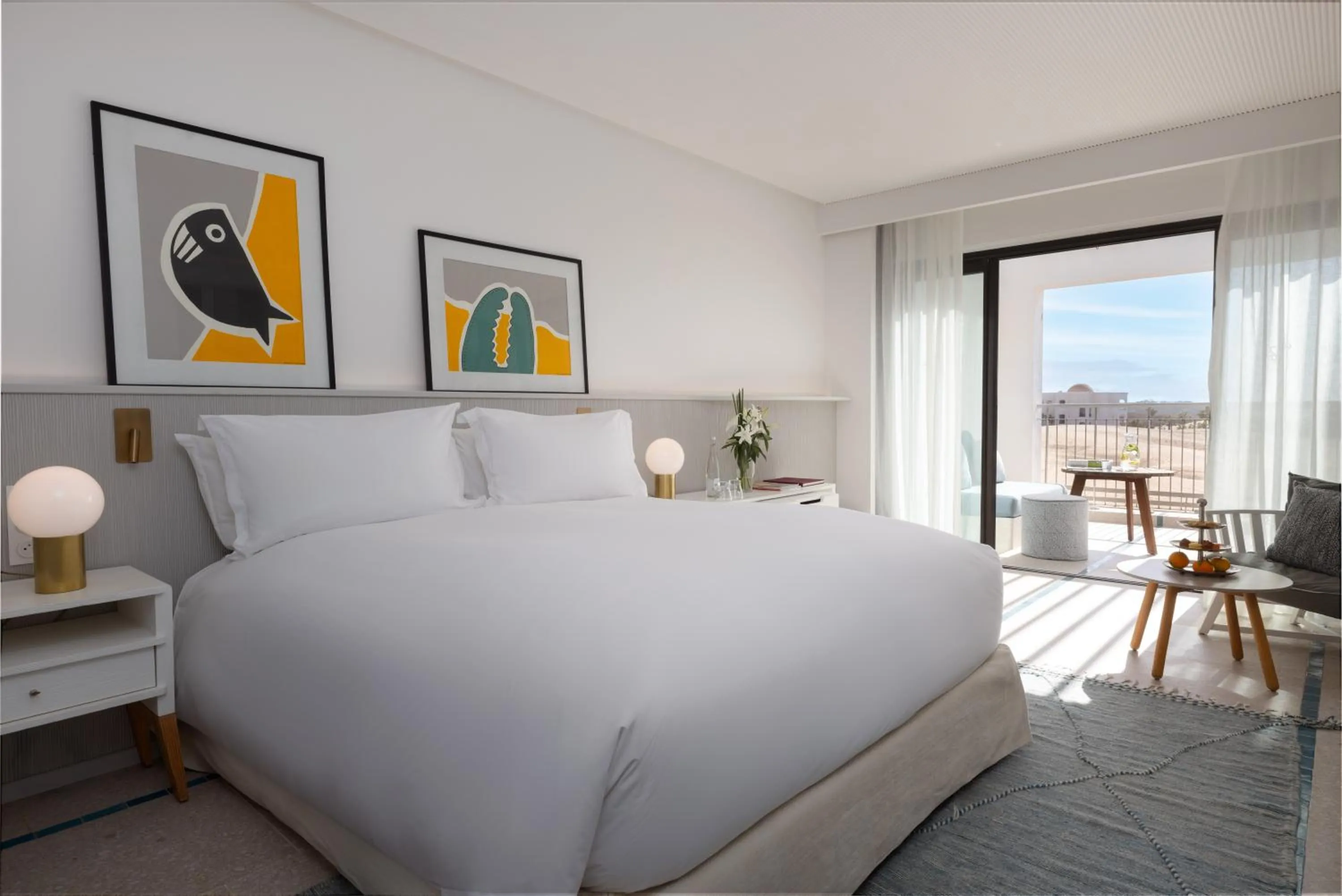 Bedroom, Bed in Sofitel Agadir Thalassa Sea & Spa