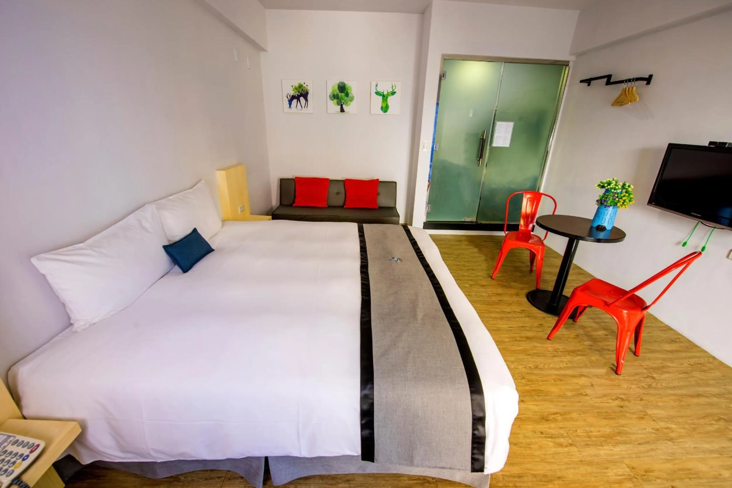 Bed in Youngs Hotspring Hotel