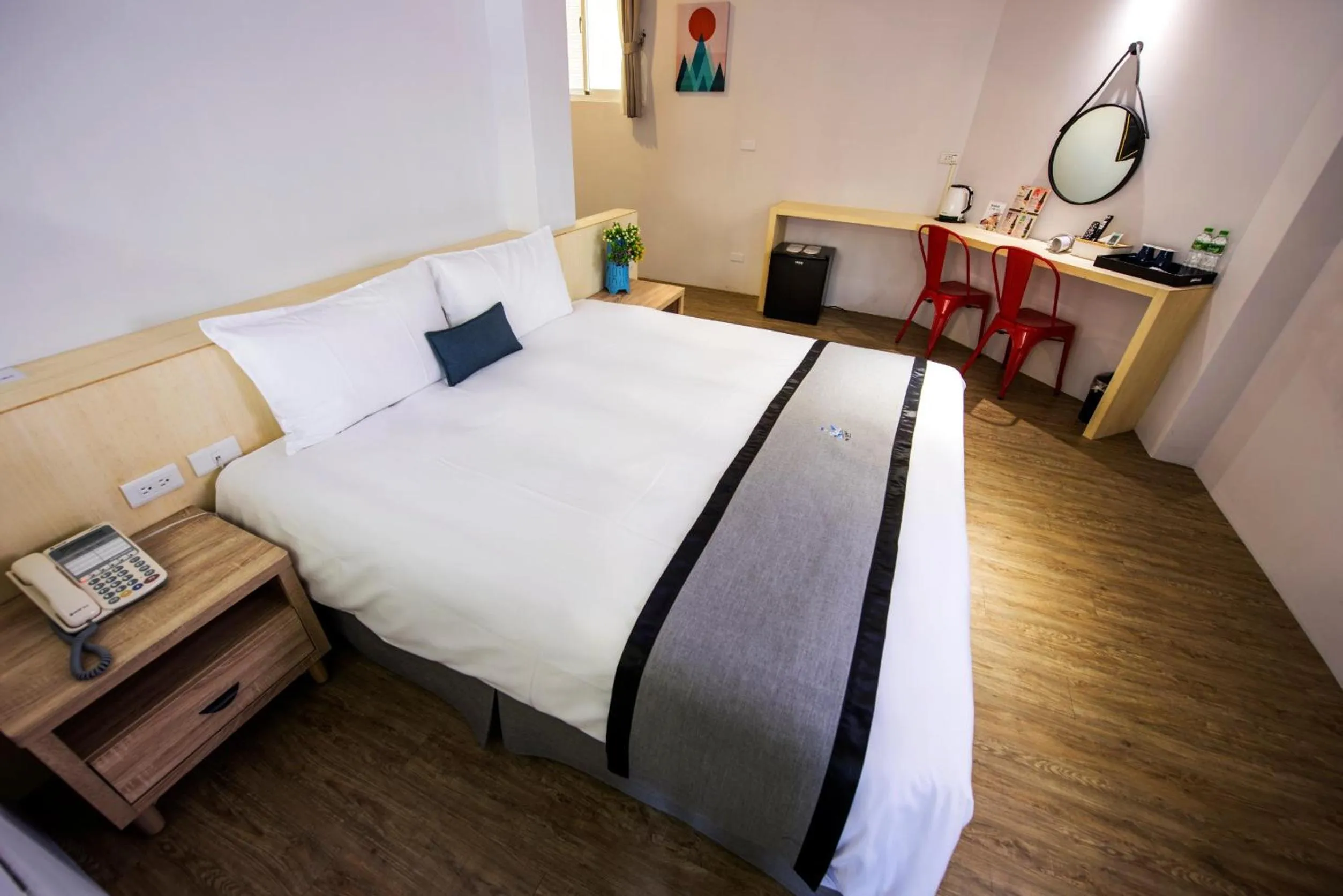 Bed in Youngs Hotspring Hotel