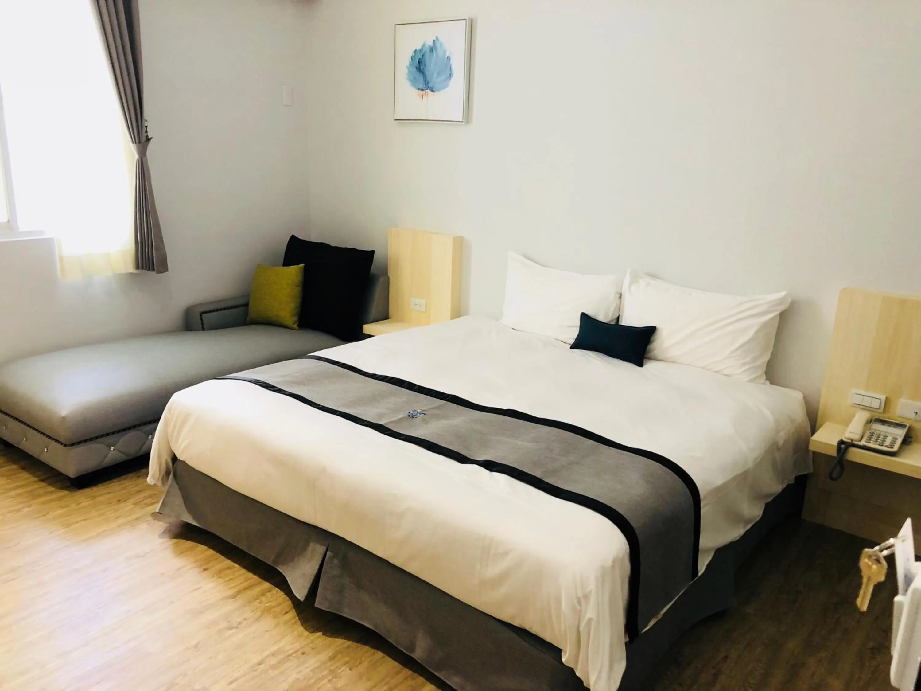 Bed in Youngs Hotspring Hotel