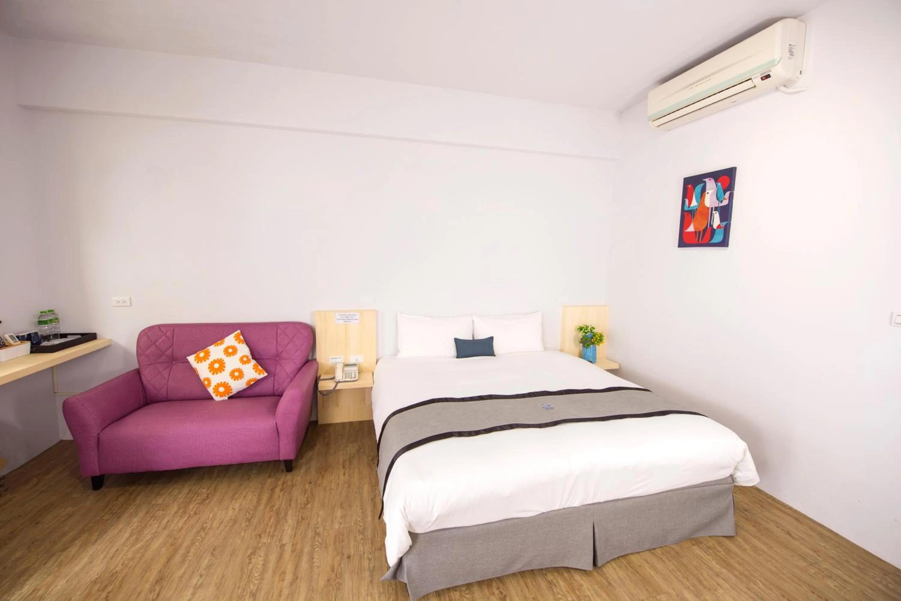 Bed in Youngs Hotspring Hotel