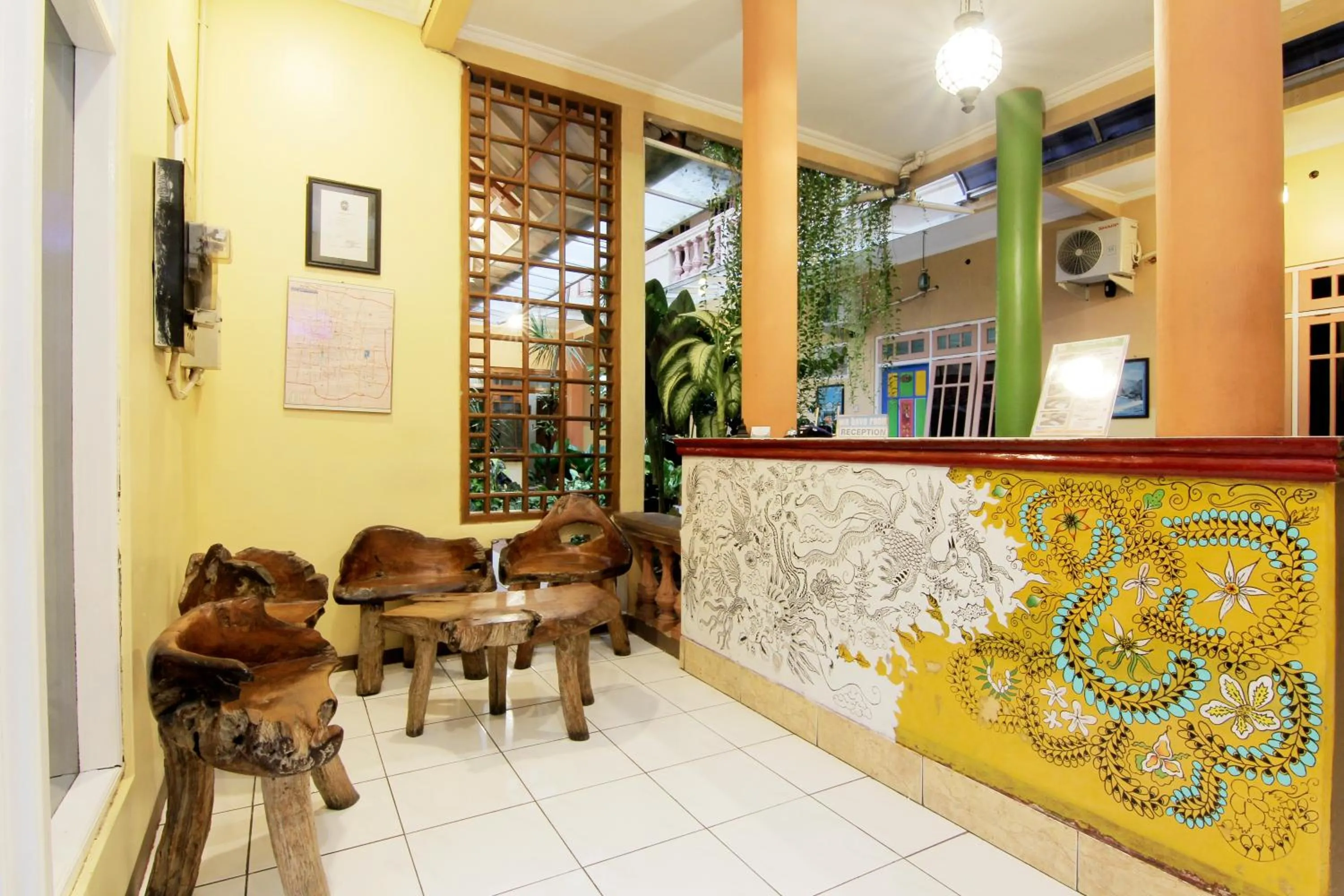 Lobby or reception in Monica Hotel Yogyakarta