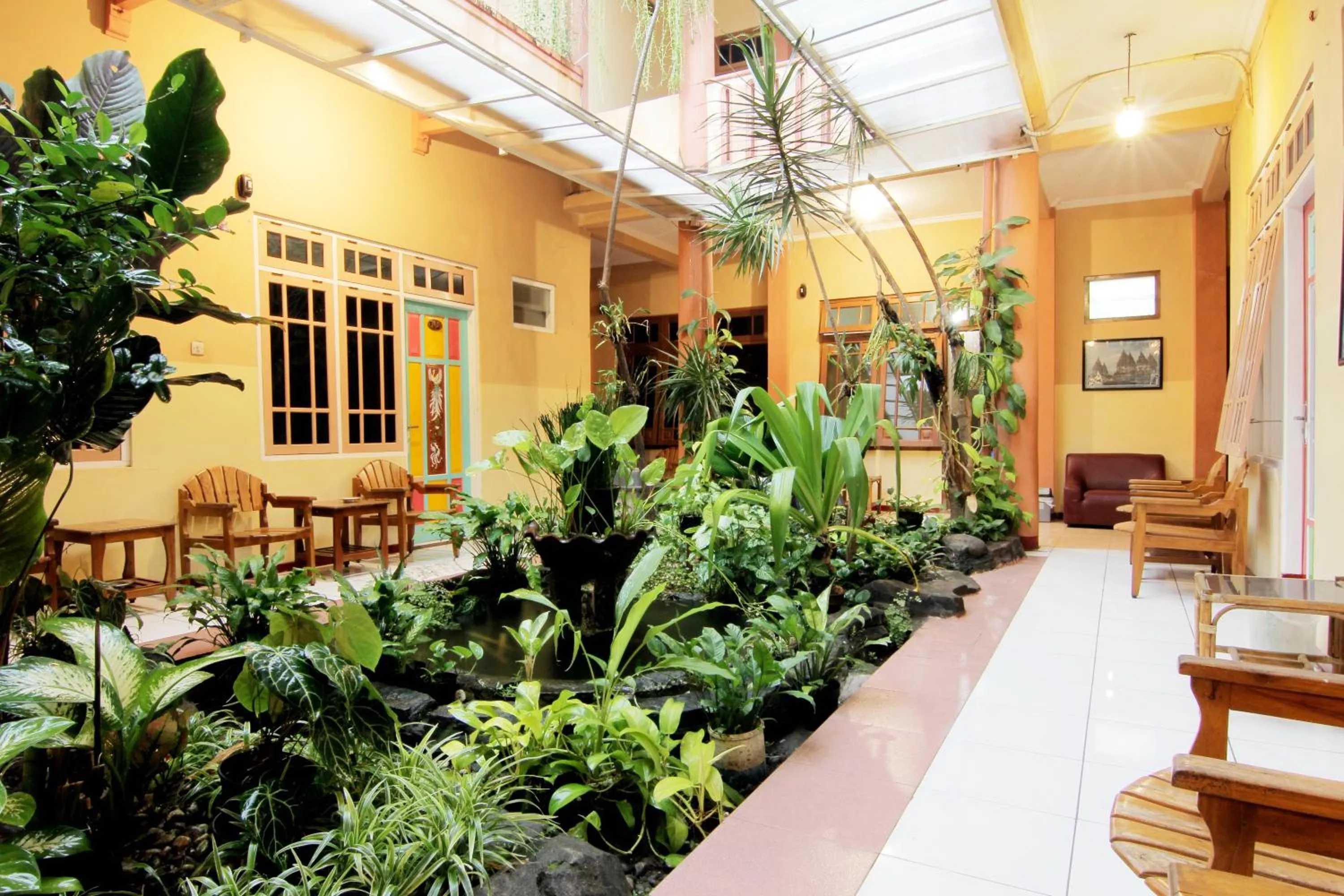 Facade/entrance in Monica Hotel Yogyakarta