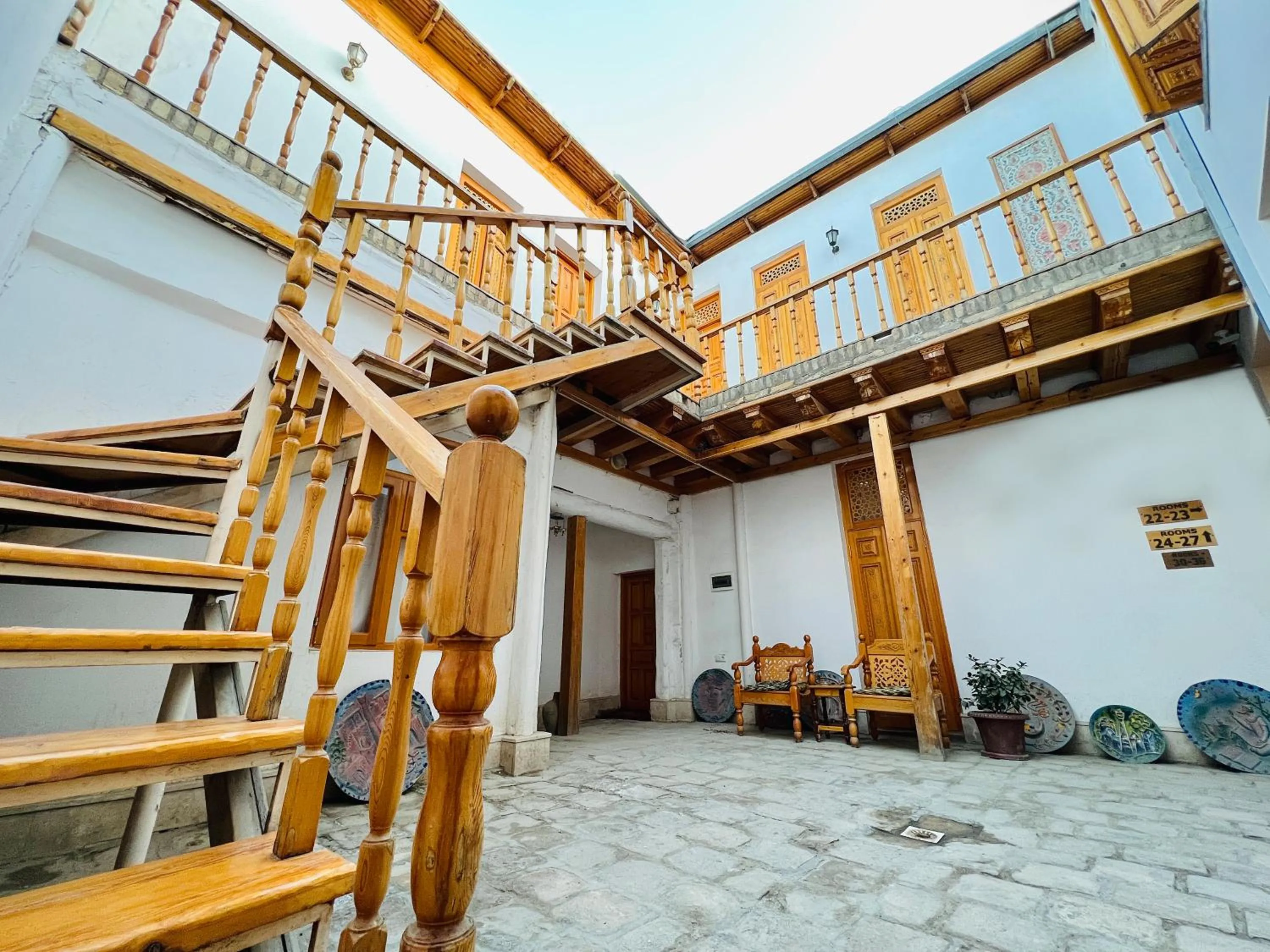 Property building in Komil Bukhara Boutique Hotel