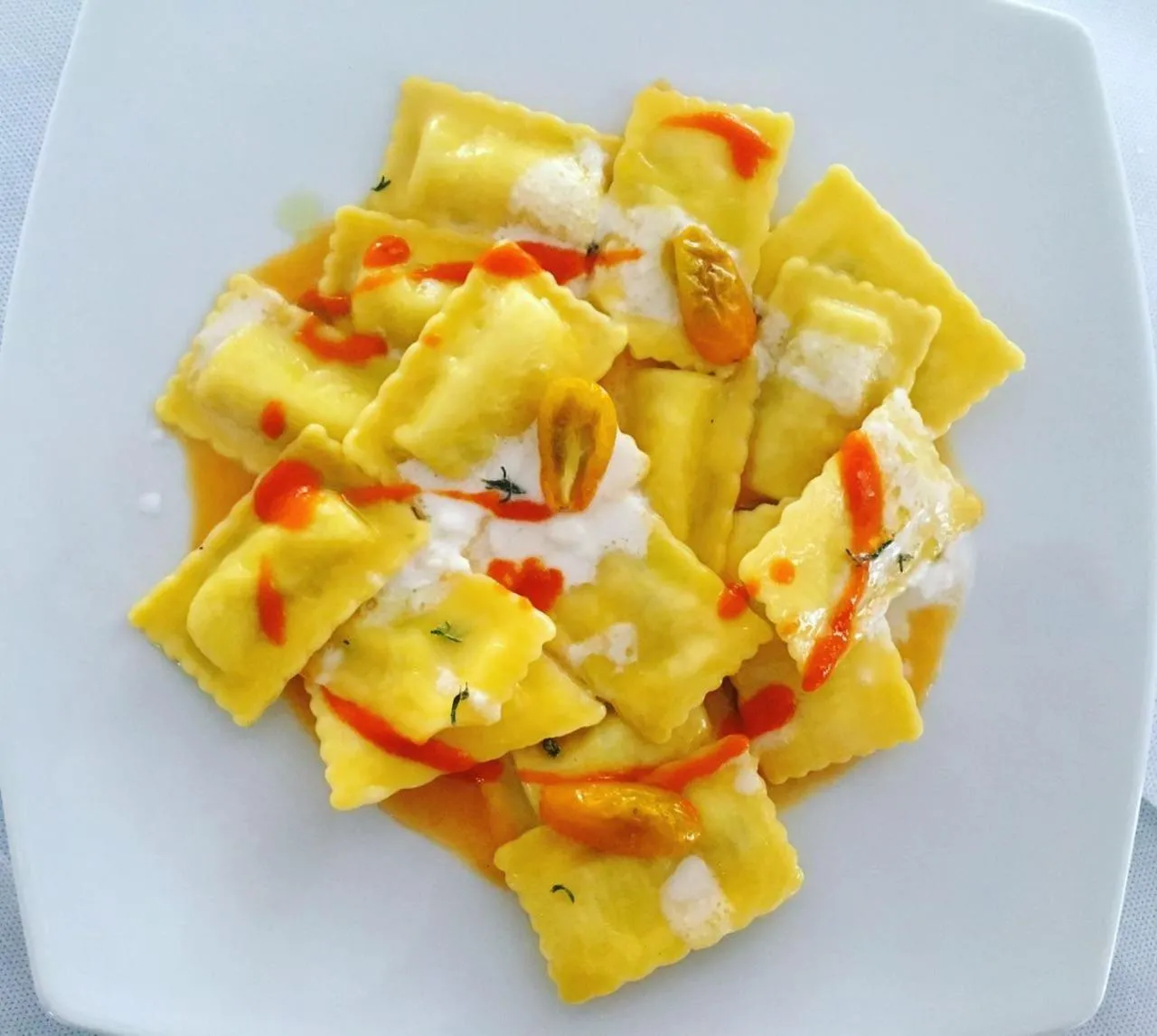 Food close-up in Hotel Cristalda