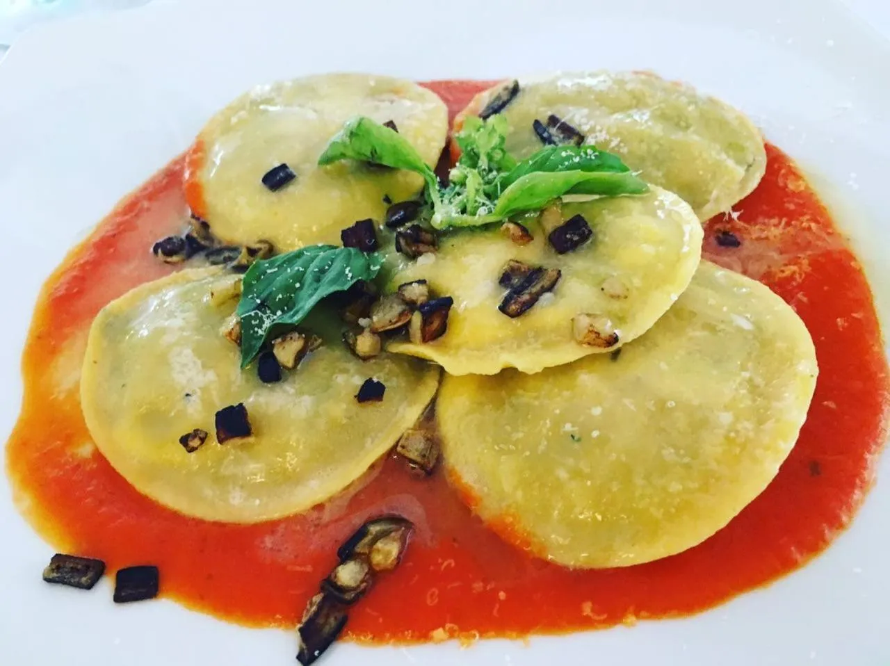 Food close-up in Hotel Cristalda