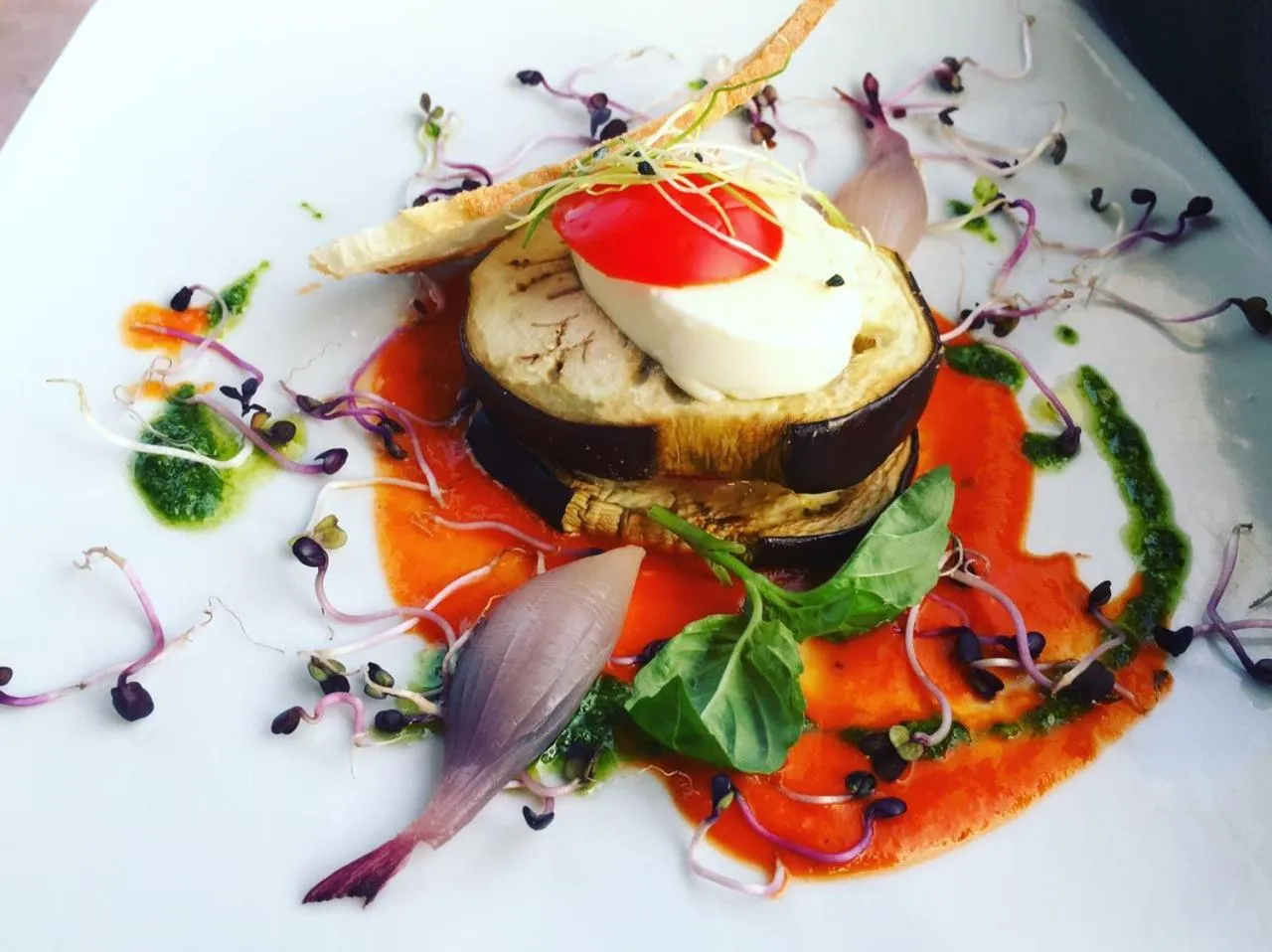 Food close-up in Hotel Cristalda