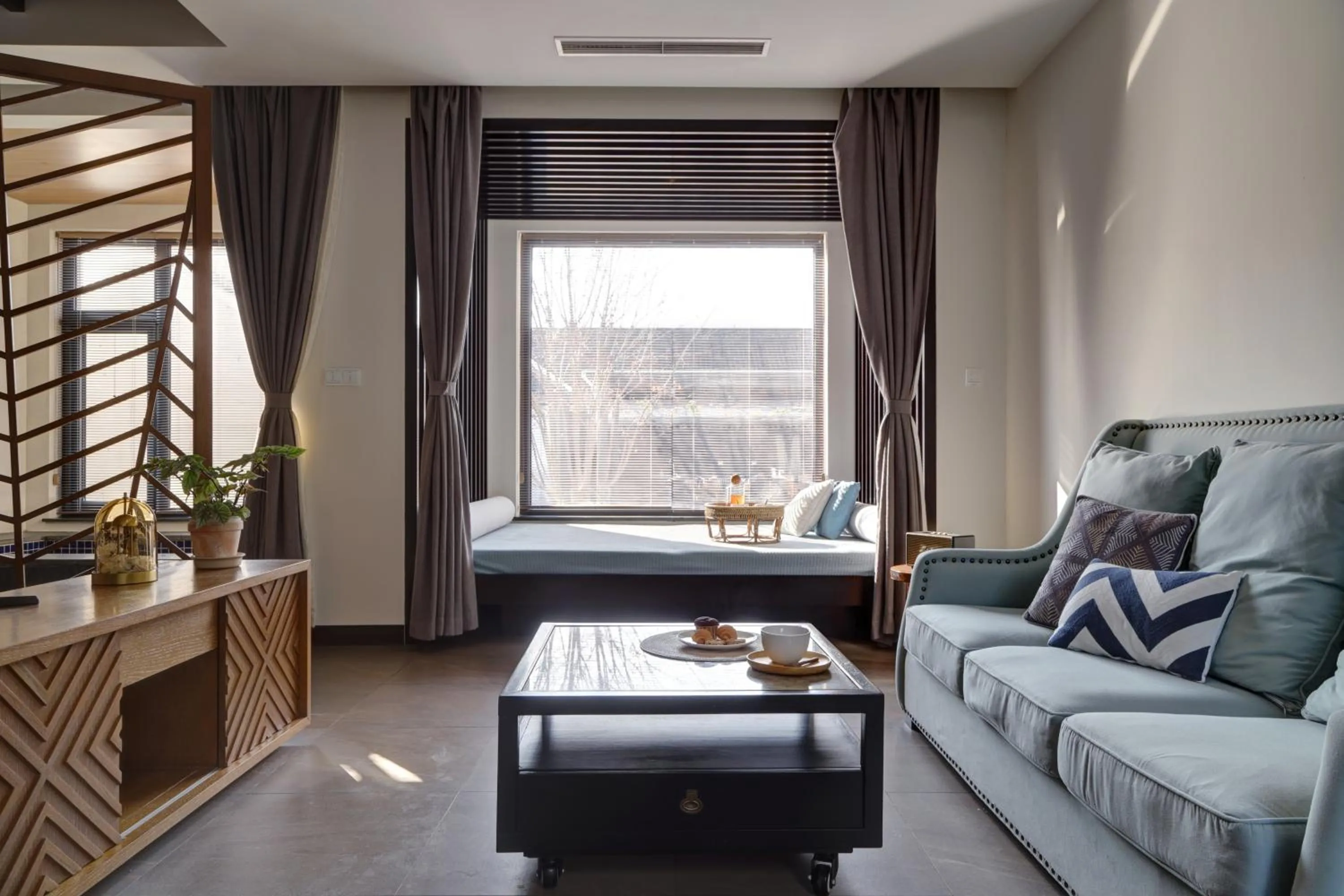 Living room in Vangen Hotel