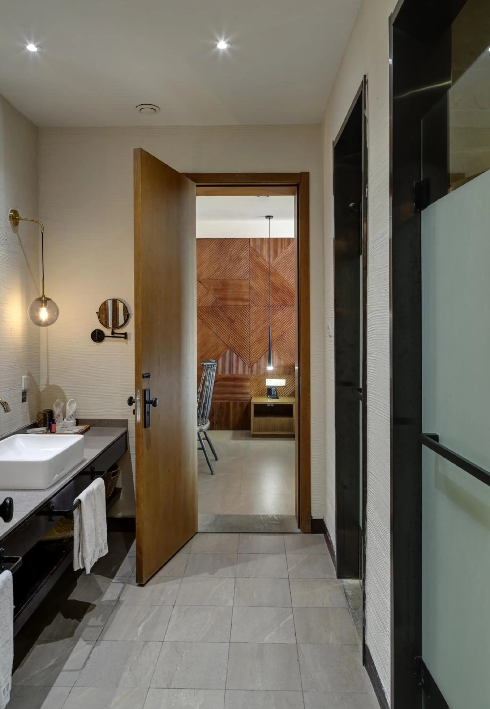 Bathroom in Vangen Hotel