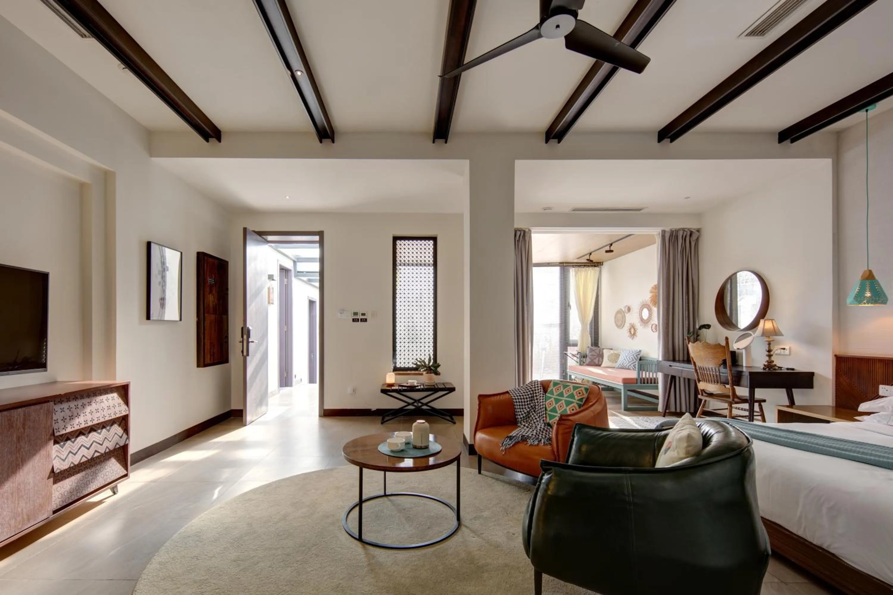 Living room in Vangen Hotel