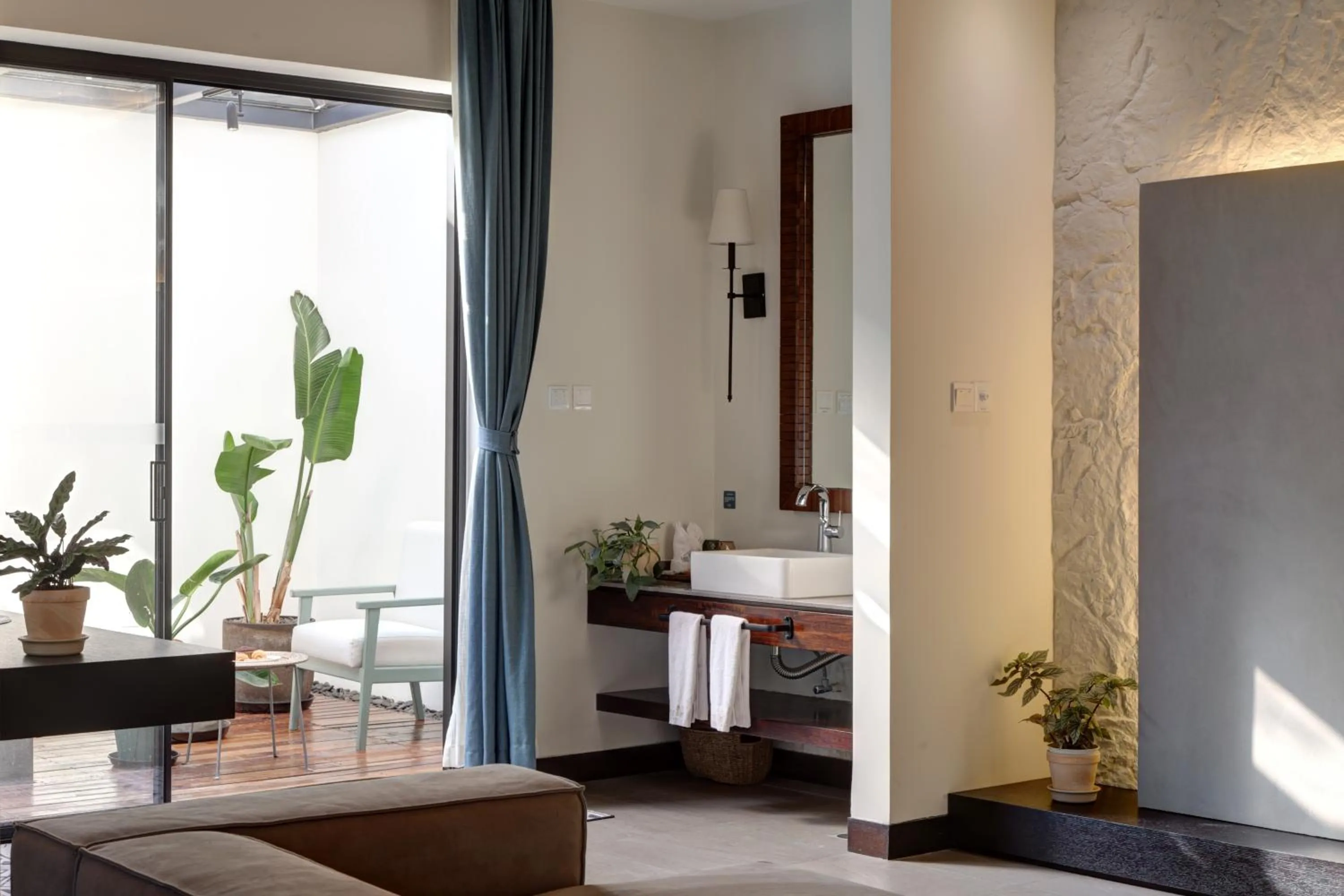 Seating area in Vangen Hotel