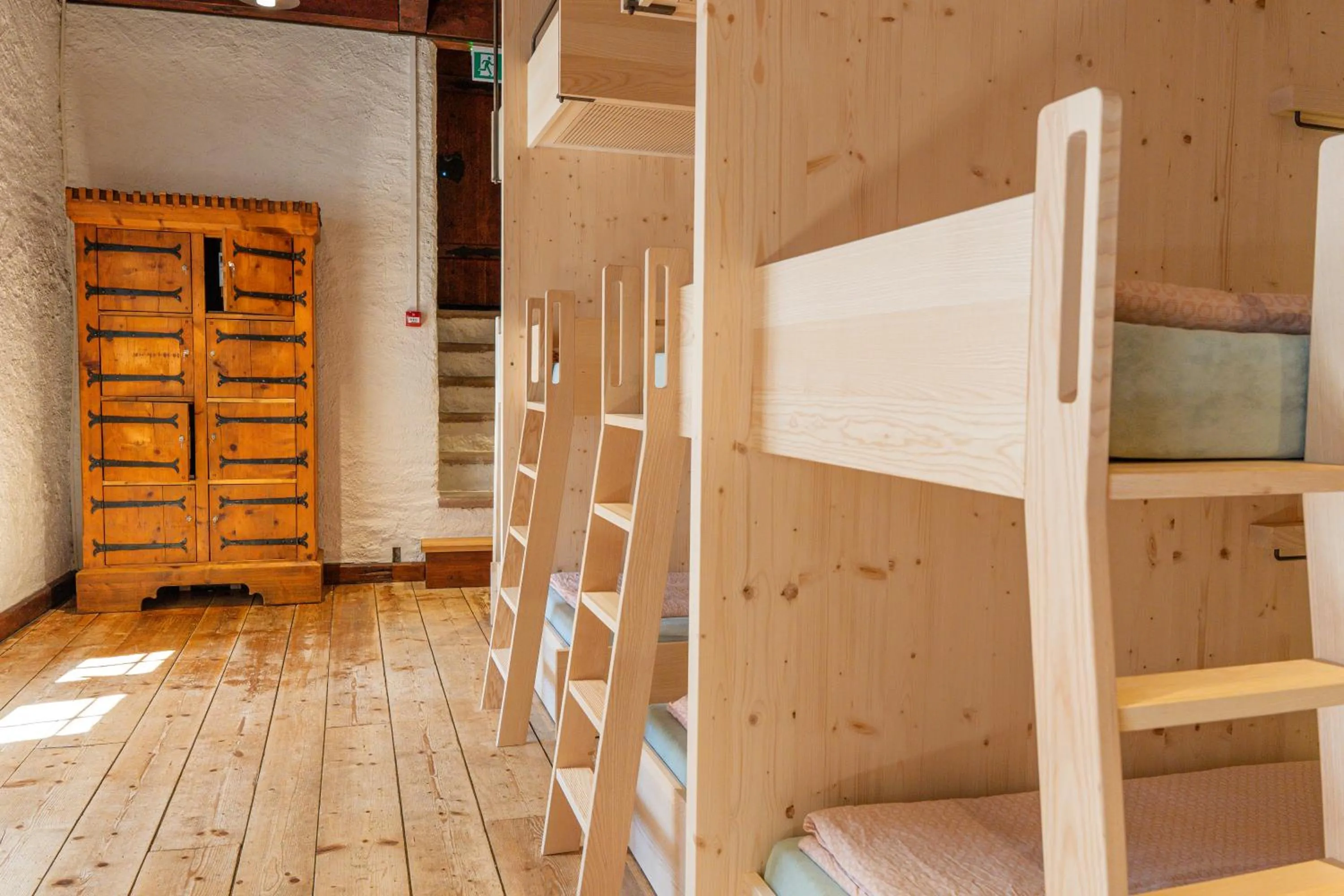 bunk bed in Mariastein-Rotberg Youth Hostel