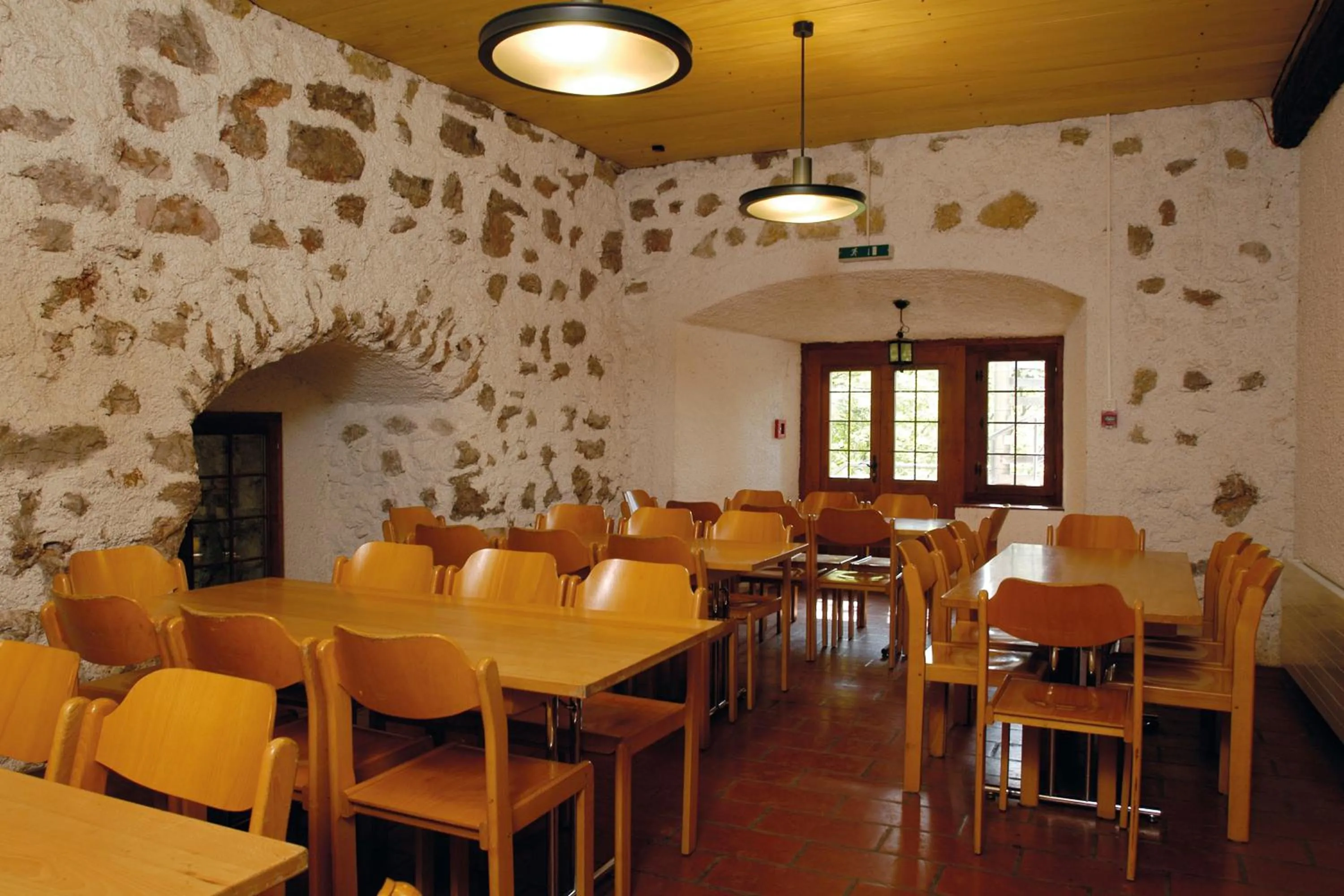 Restaurant/places to eat in Mariastein-Rotberg Youth Hostel