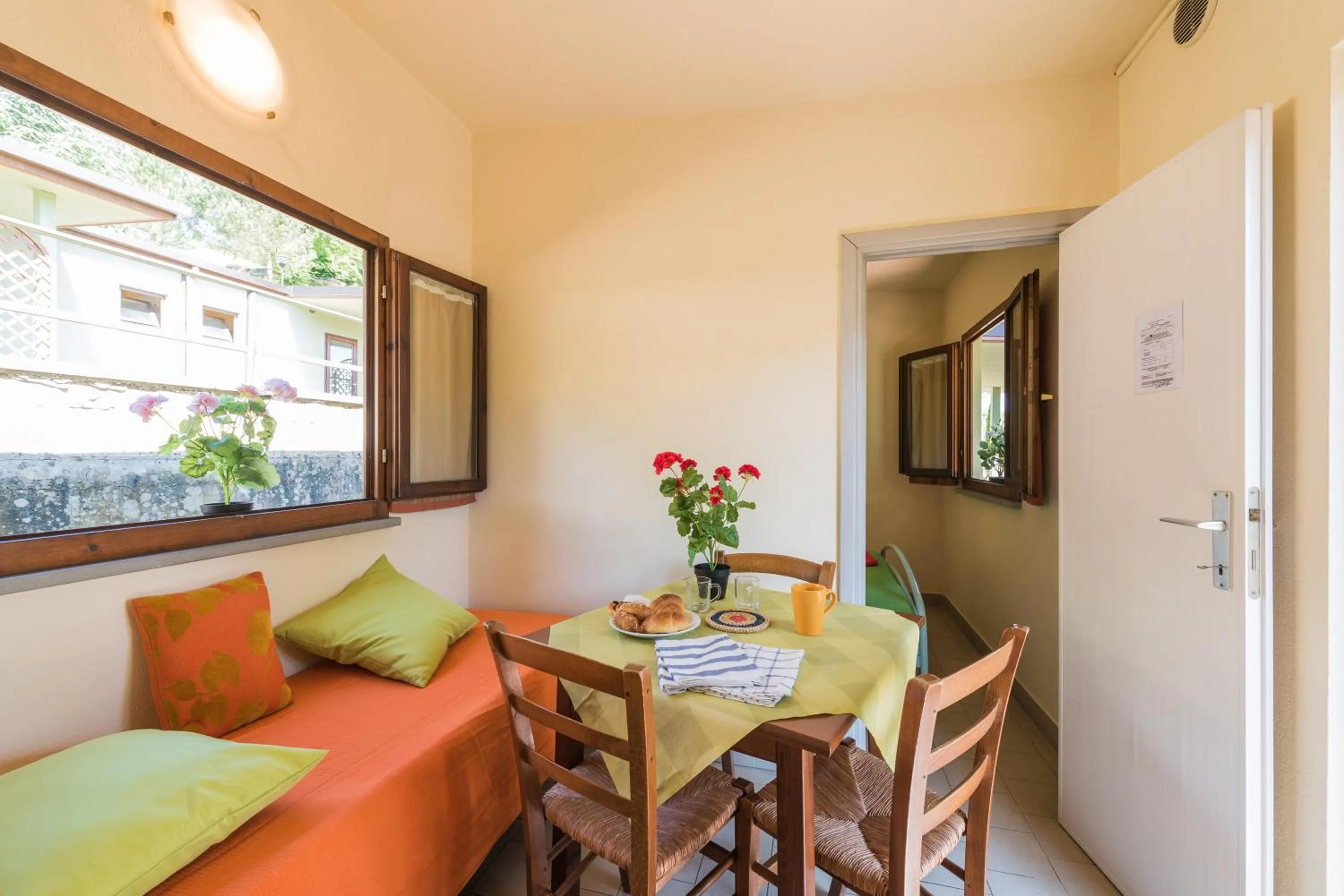 Dining area in Camping Village Il Poggetto