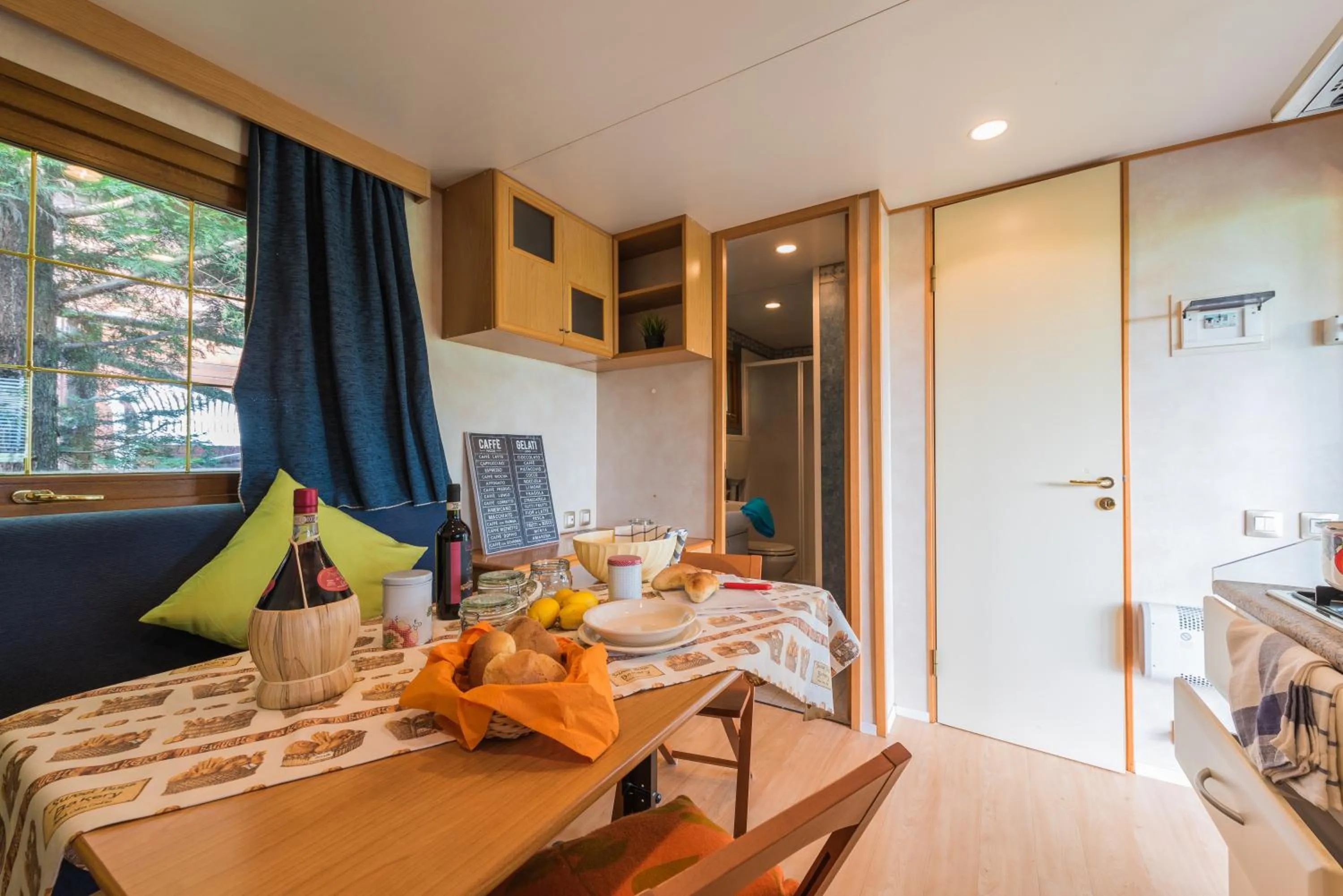 Dining area in Camping Village Il Poggetto