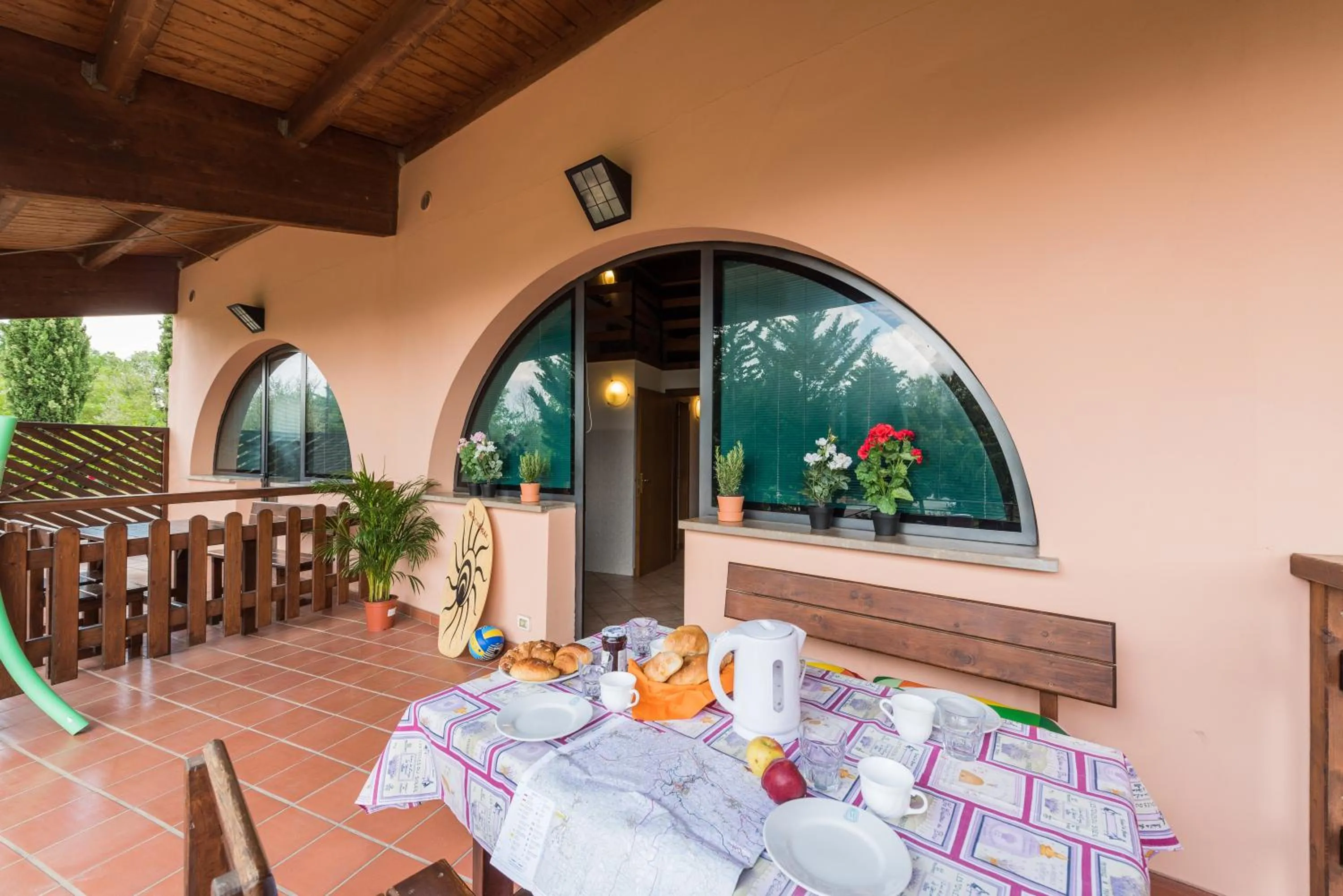 Balcony/Terrace in Camping Village Il Poggetto