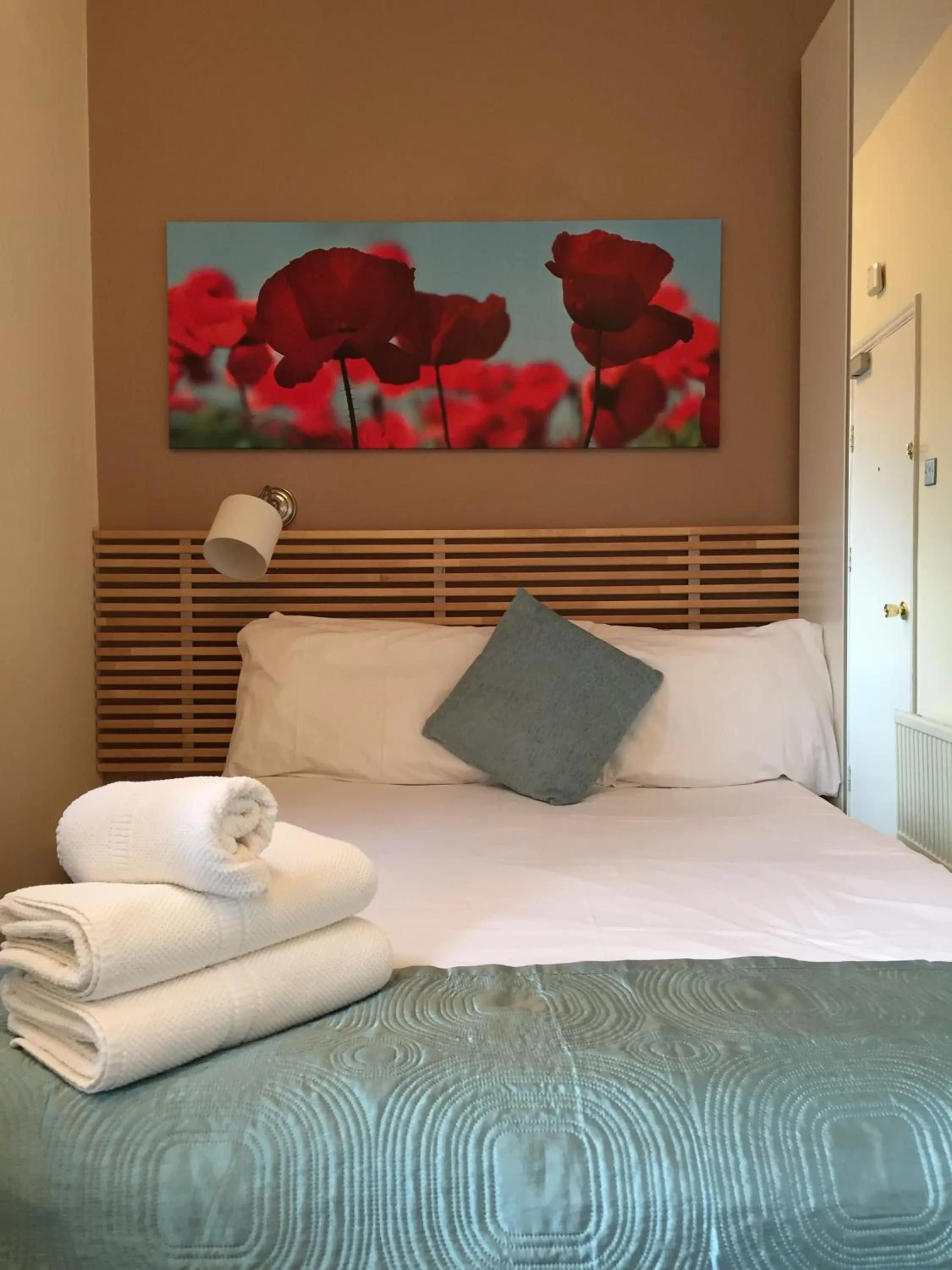 Bed in Dockside Hotel