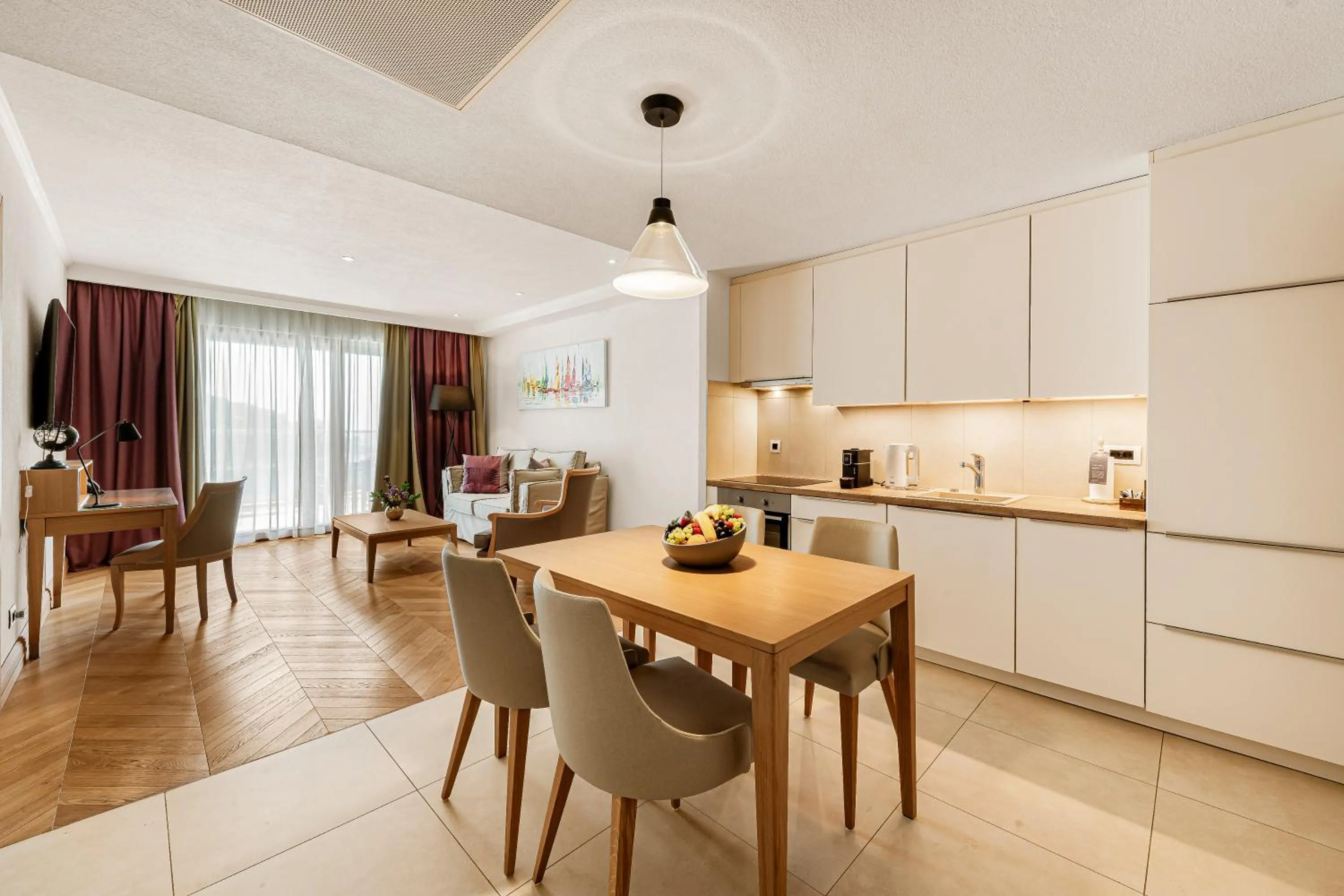 Communal kitchen in Villa Malo More