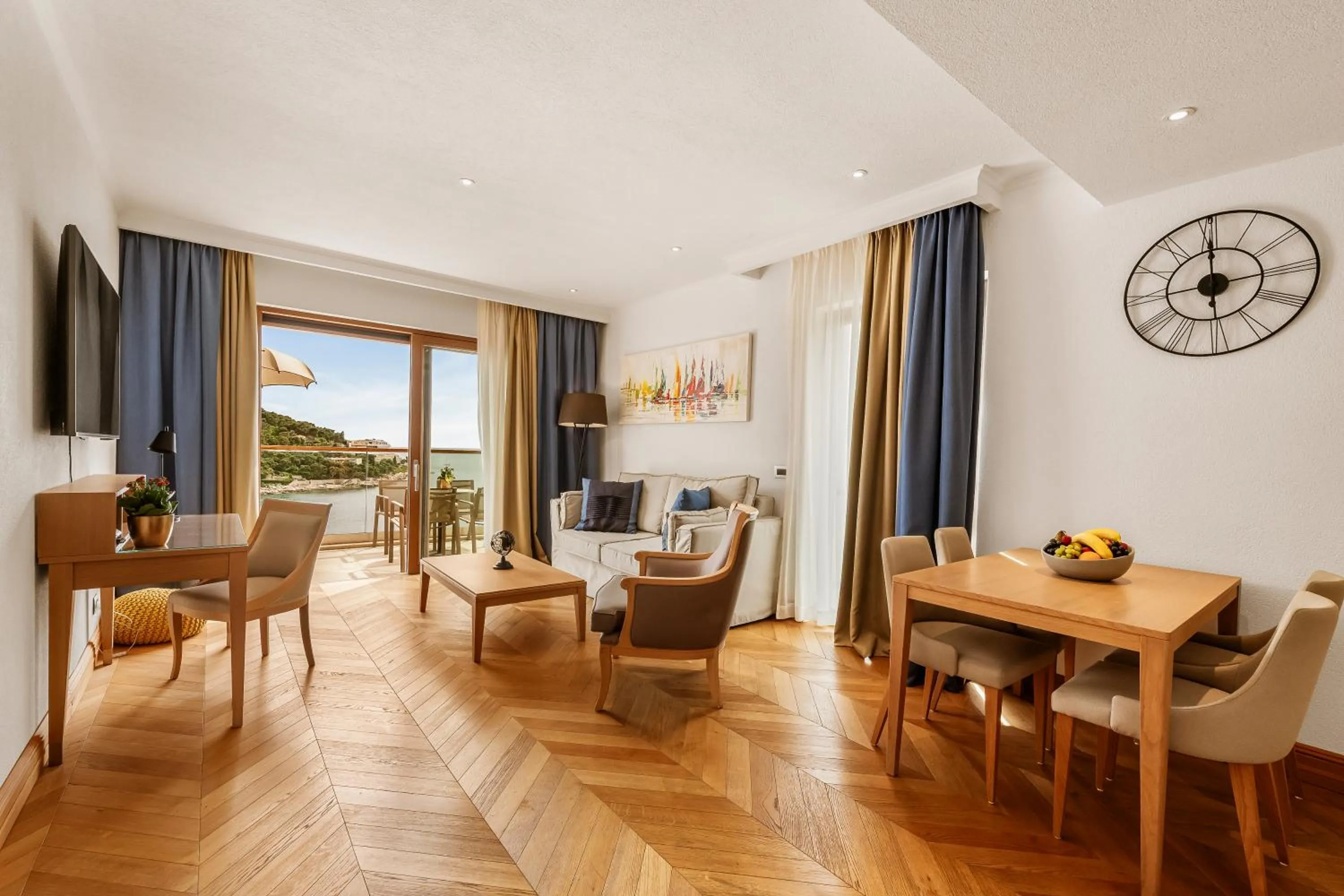 Living room in Villa Malo More