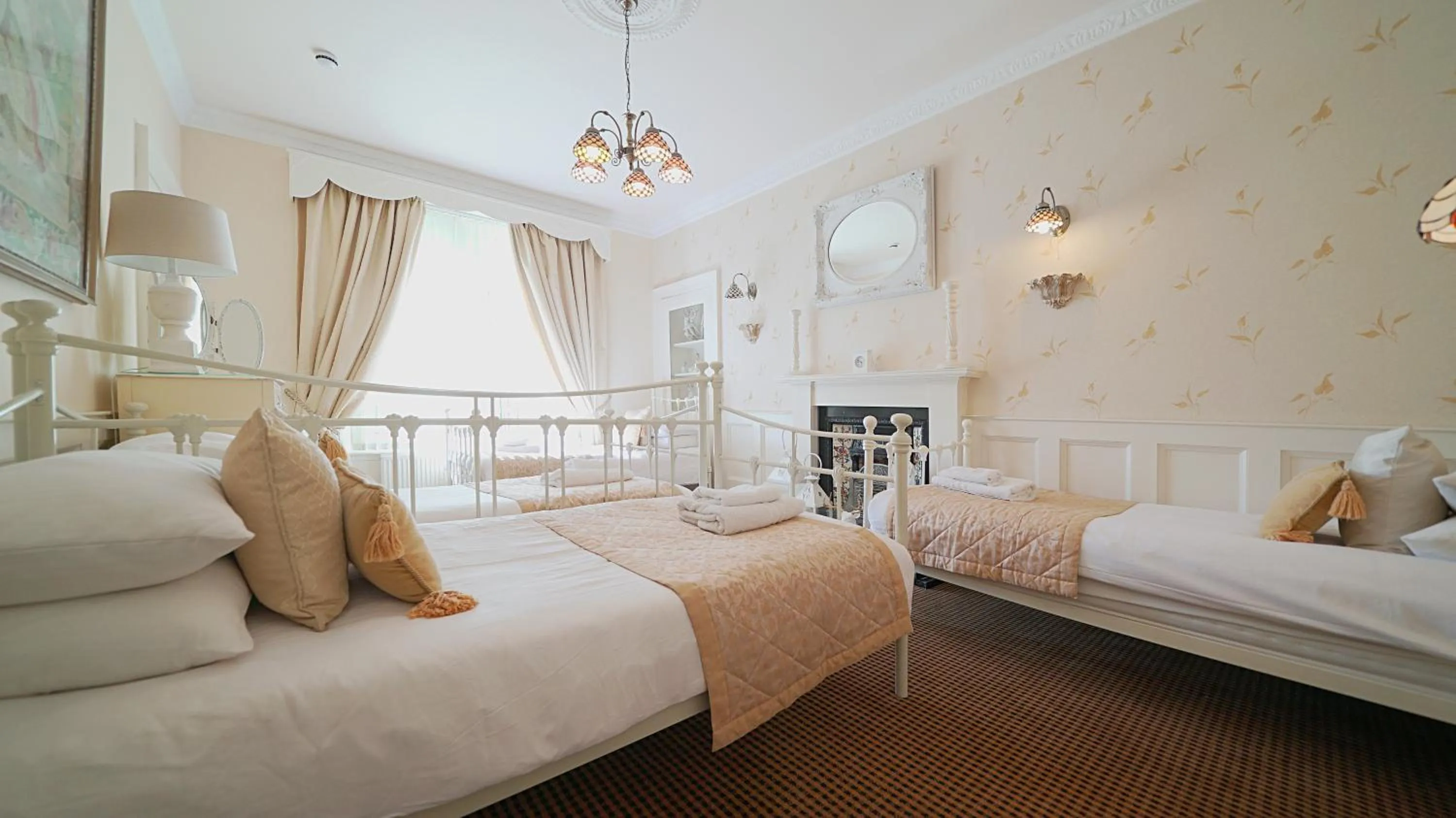 Bedroom, Bed in The Old Tramhouse Self Catering Apartments